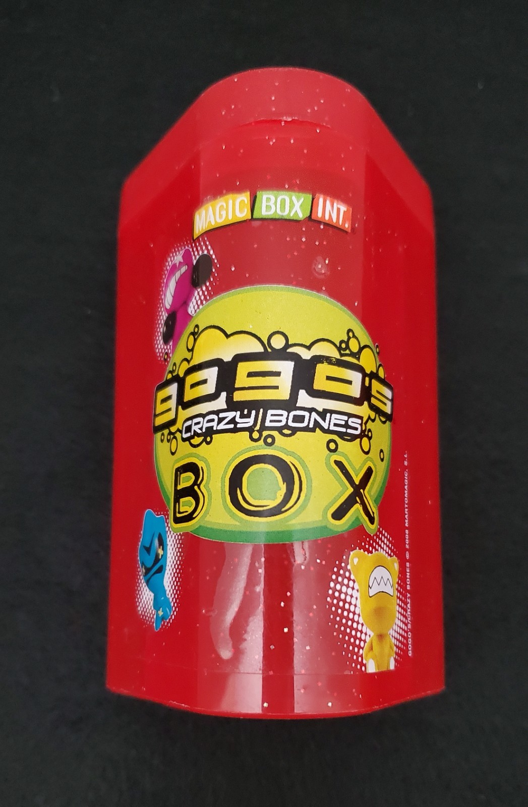 Gogos Crazy Bones Series 1 Lot of 44 Figures with Two Plastic Cases