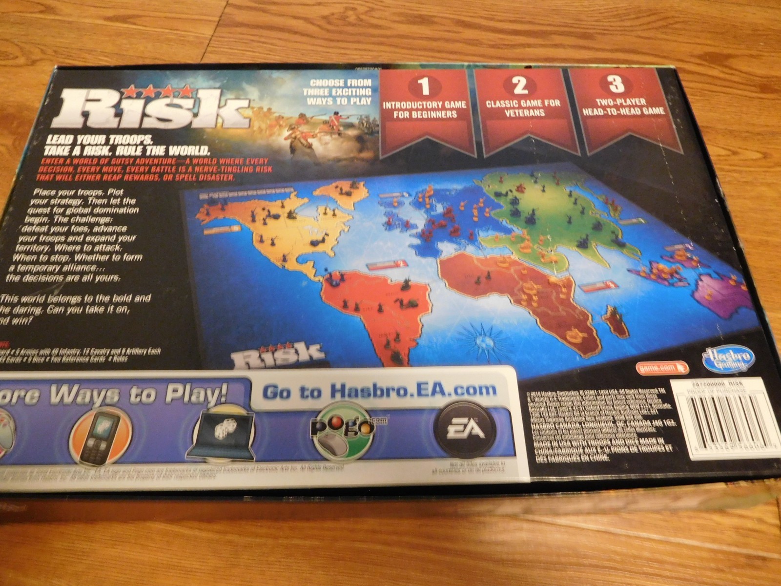 Hasbro RISK The Game of Global Domination #28720 2010 100% Complete