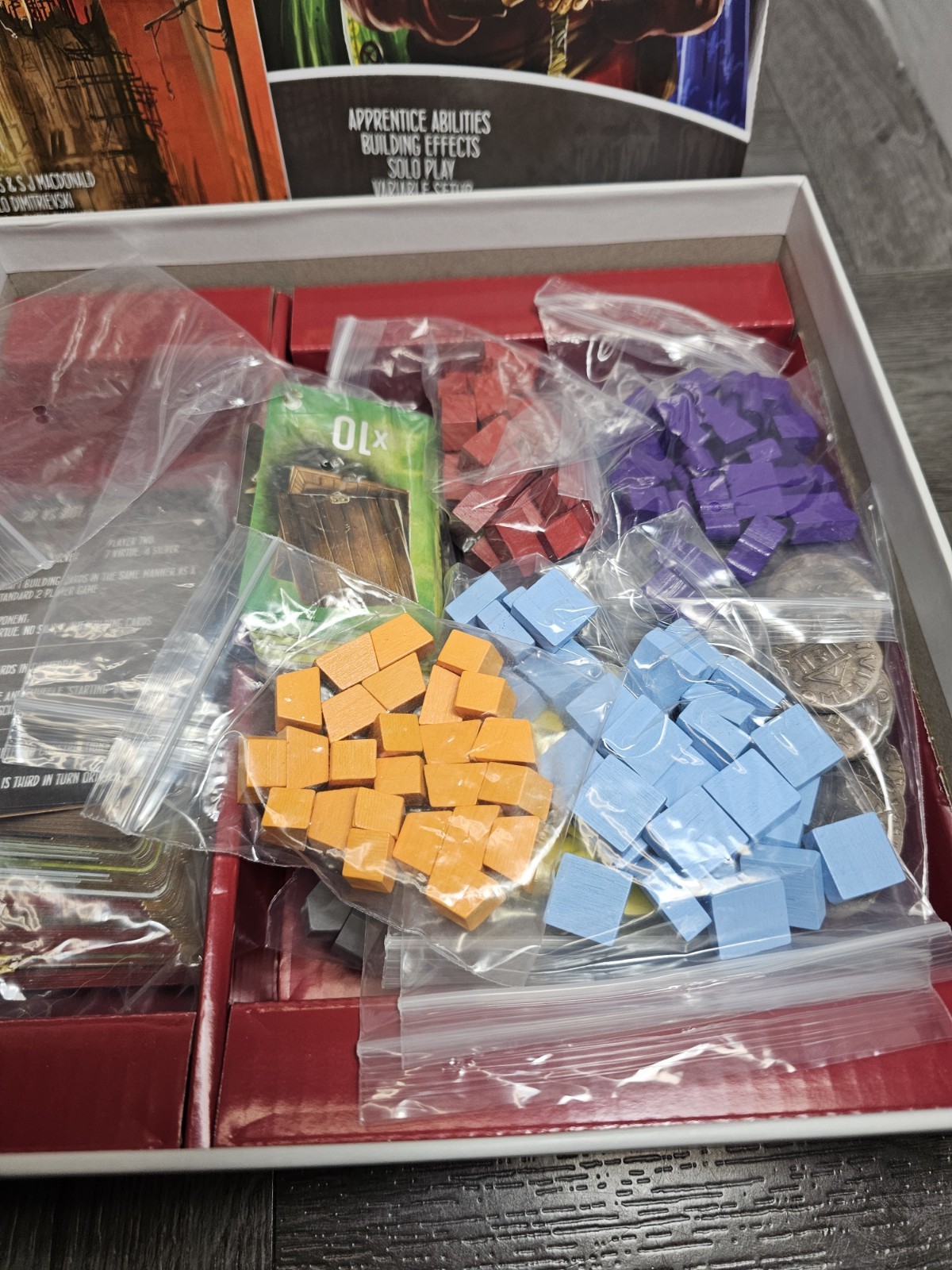 Renegade Architects of The West Kingdom Board Game