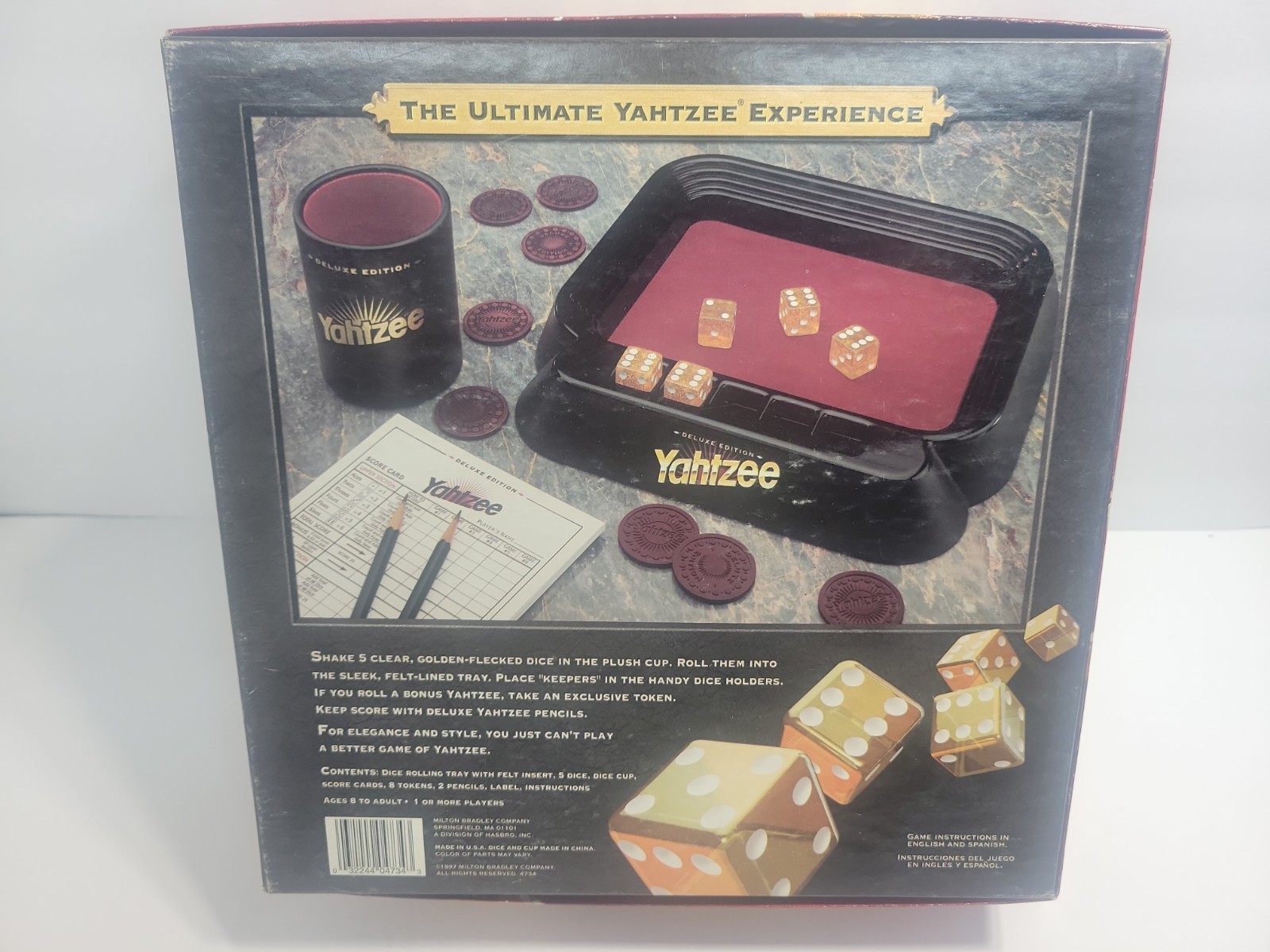 Milton Bradley 1997 Deluxe Edition Yahtzee Complete