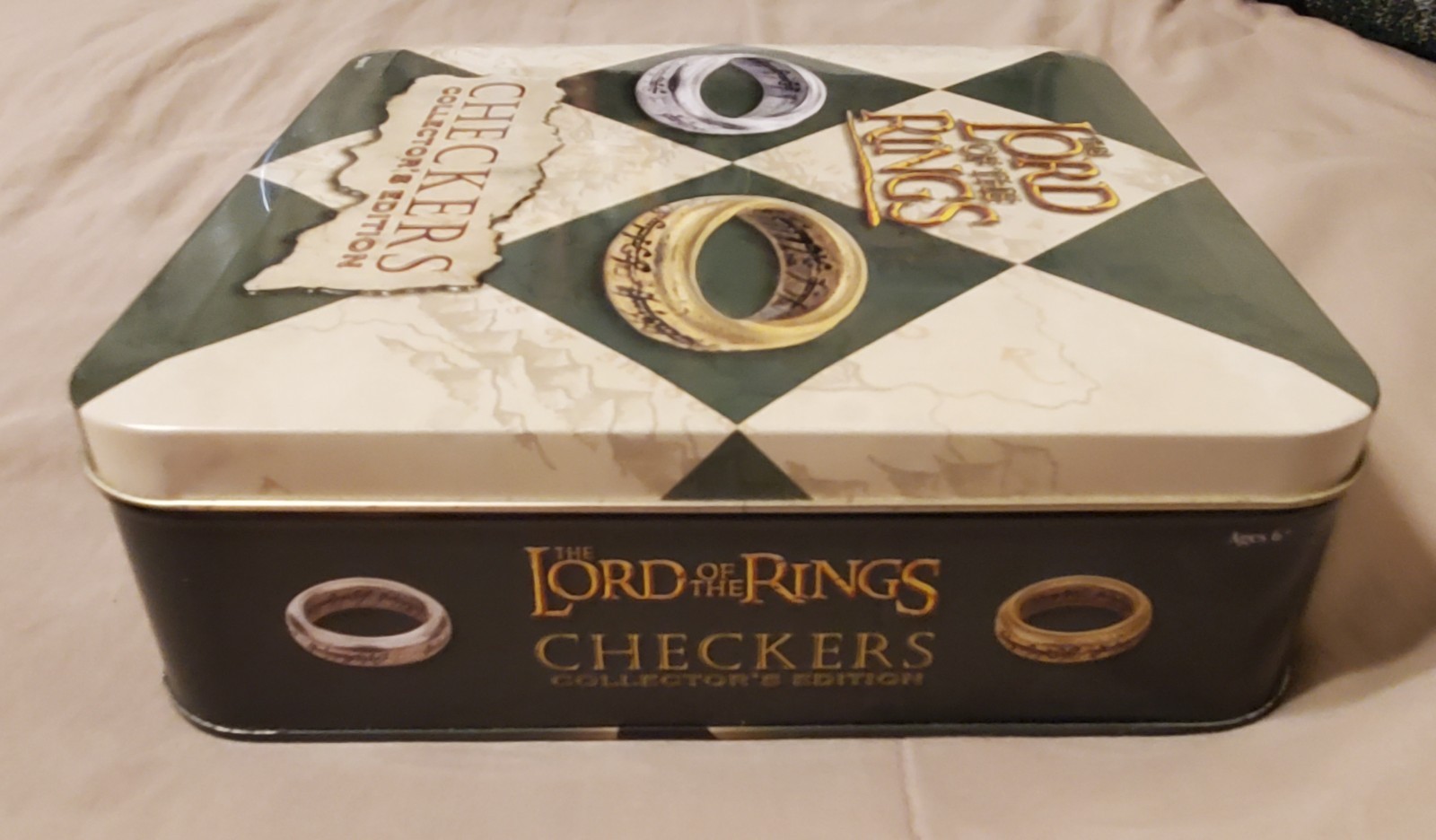Lord of the Rings Checkers Collector’s Edition Complete Game New opened box LOTR