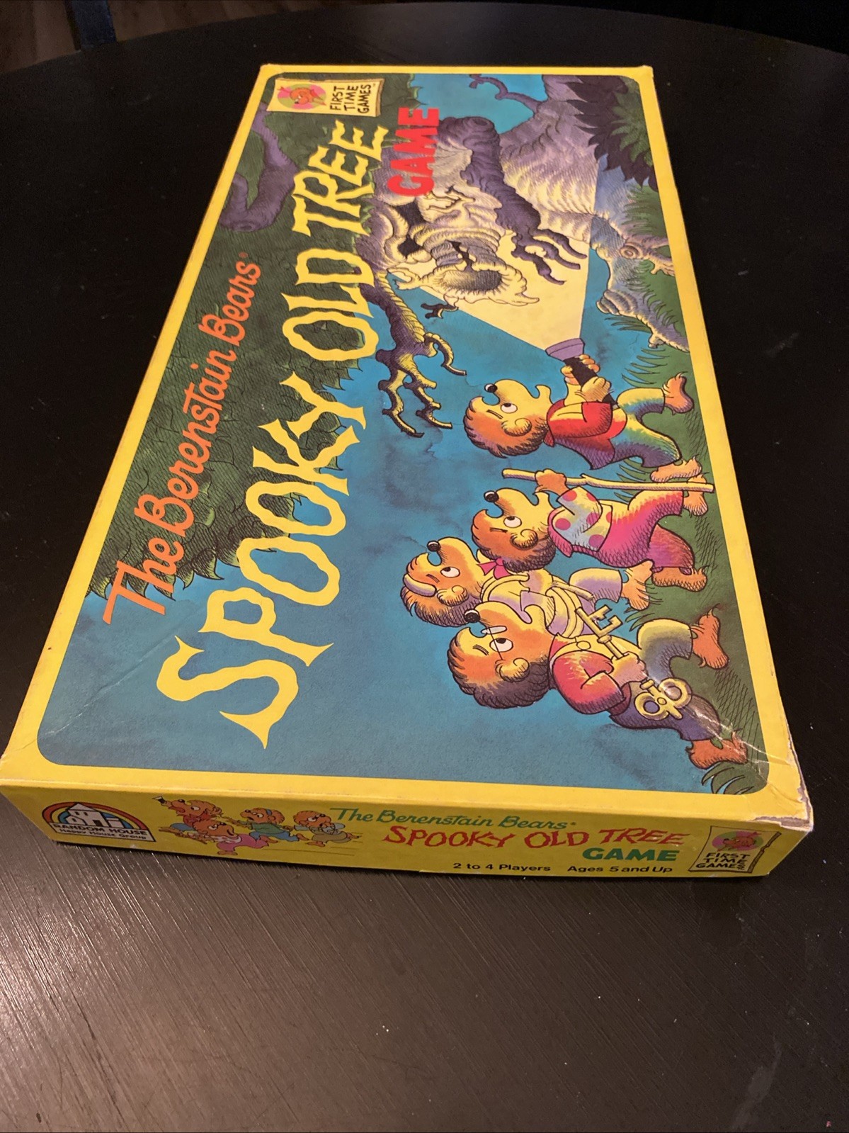 Vintage 1989 The Berenstain Bears Spooky Old Tree Board Game