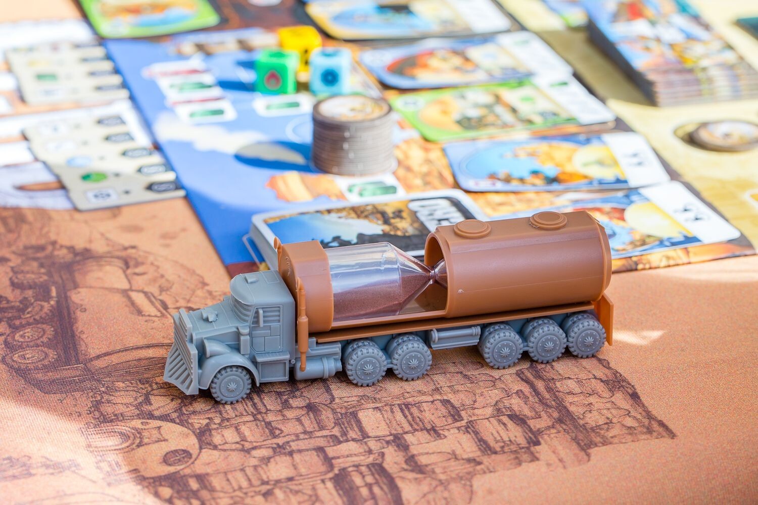 KERO Board Game .. Post-Apocalyptic Tribal Survival