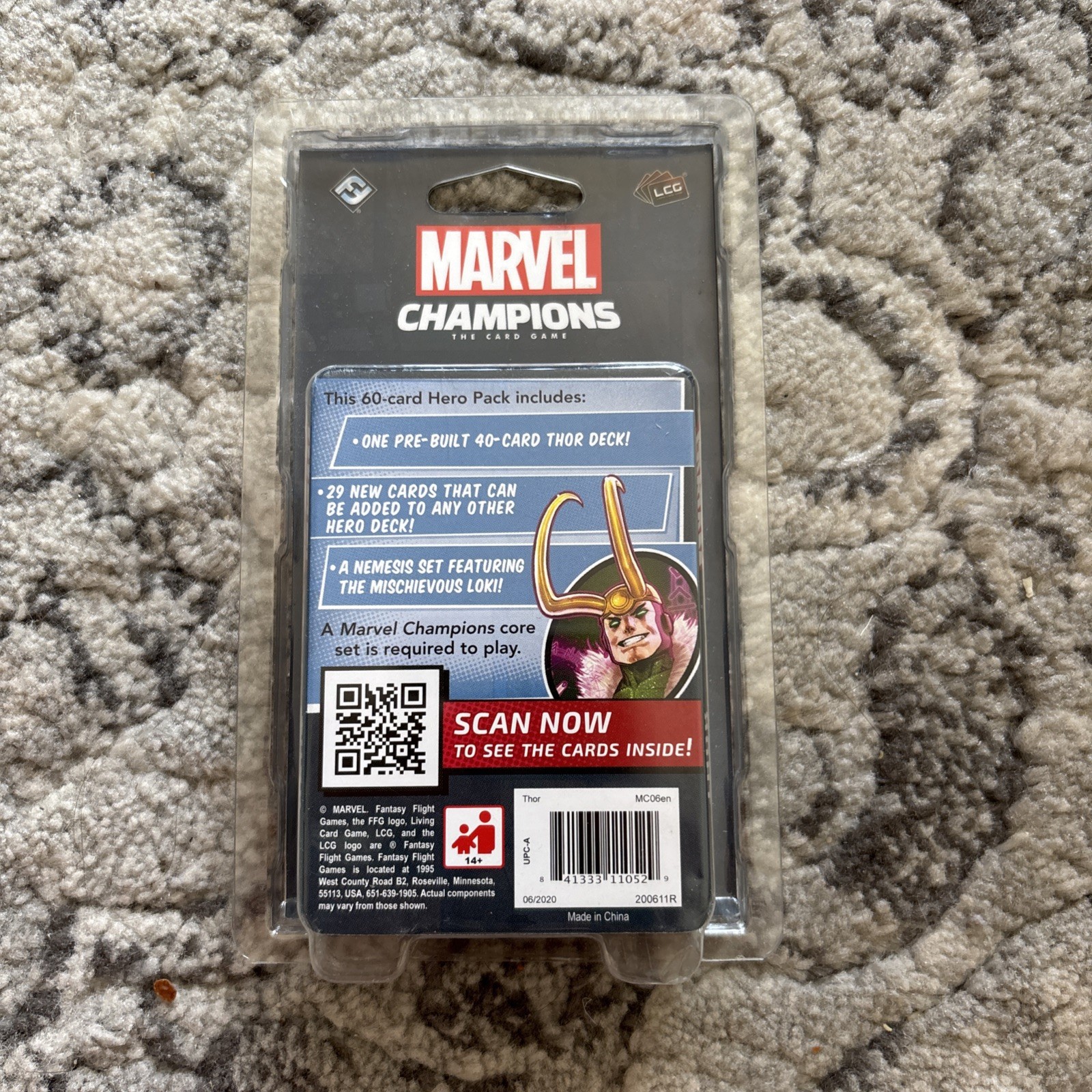 Thor Hero Pack | Marvel Champions LCG | New/Sealed