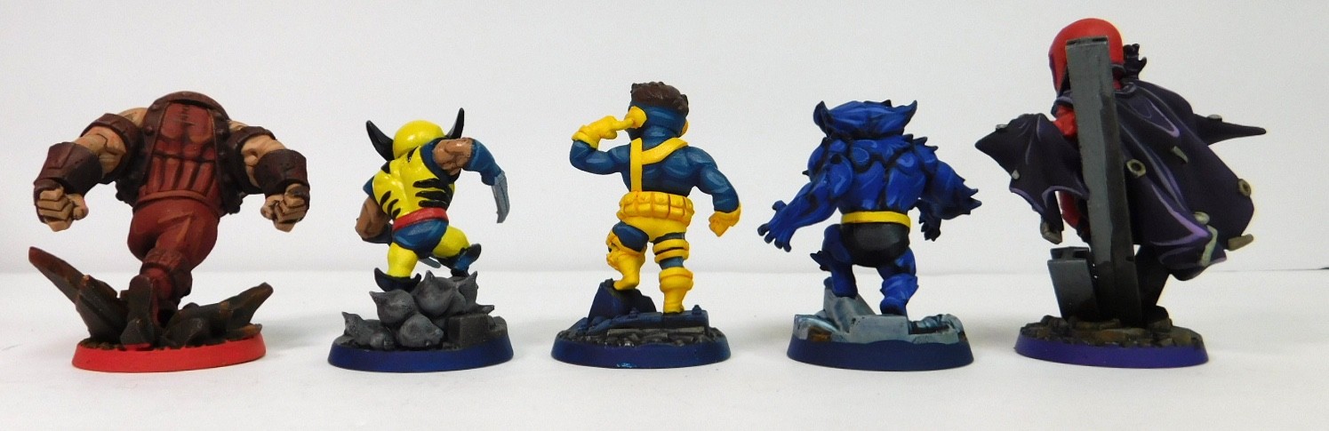 Well Painted Marvel United X-men Core Game CMON & Spin Master