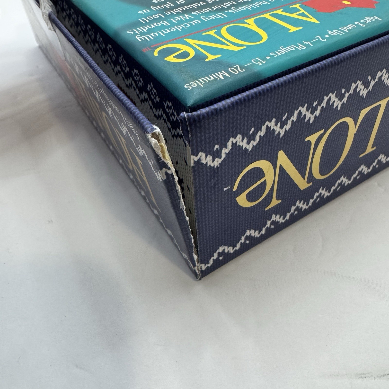 Home Alone Board Card Game Merry Christmas Open Box
