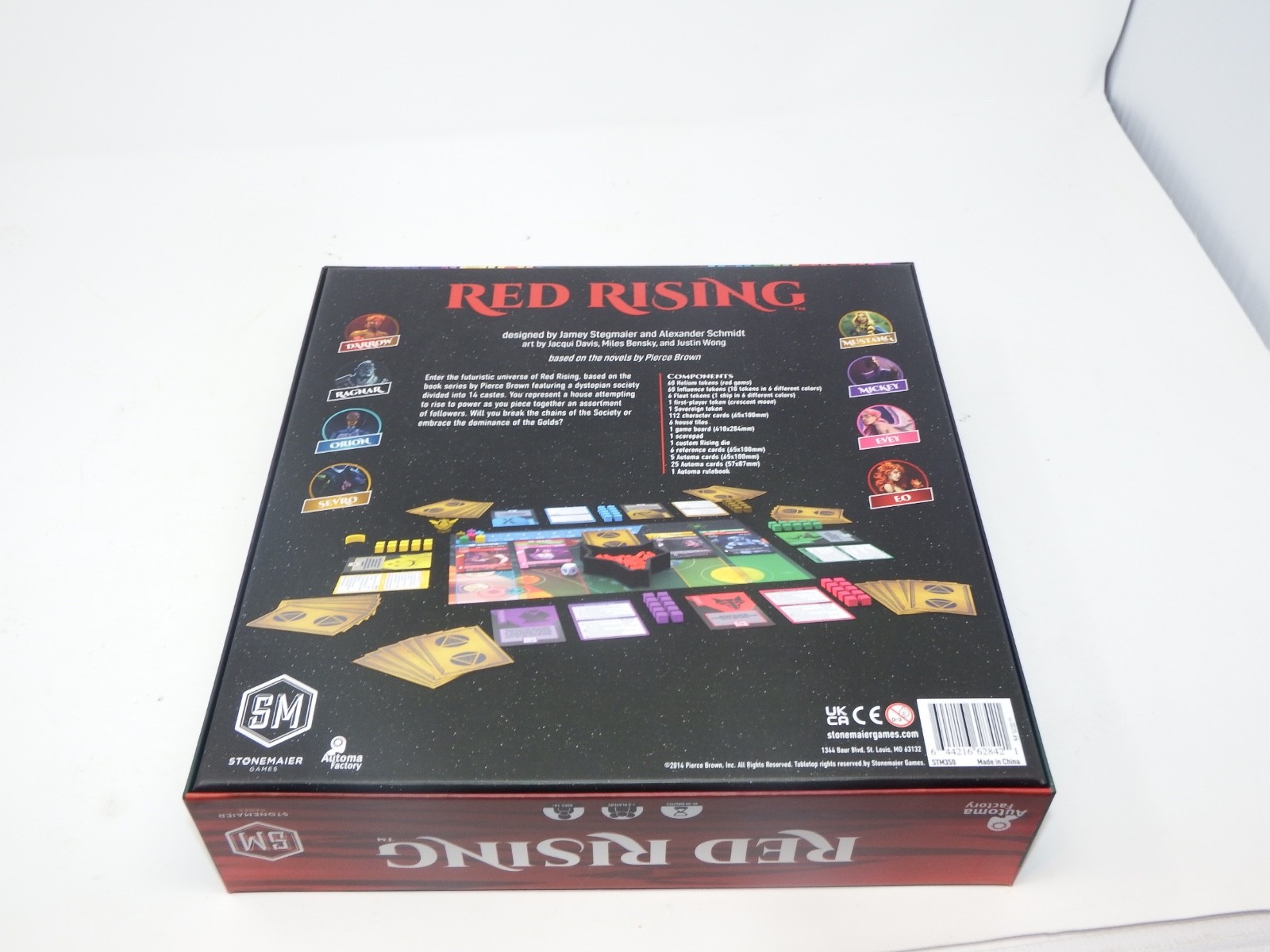 Stonemaier Games Red Rising Sci-Fi Board Game Automa Solo 1 14 STM350