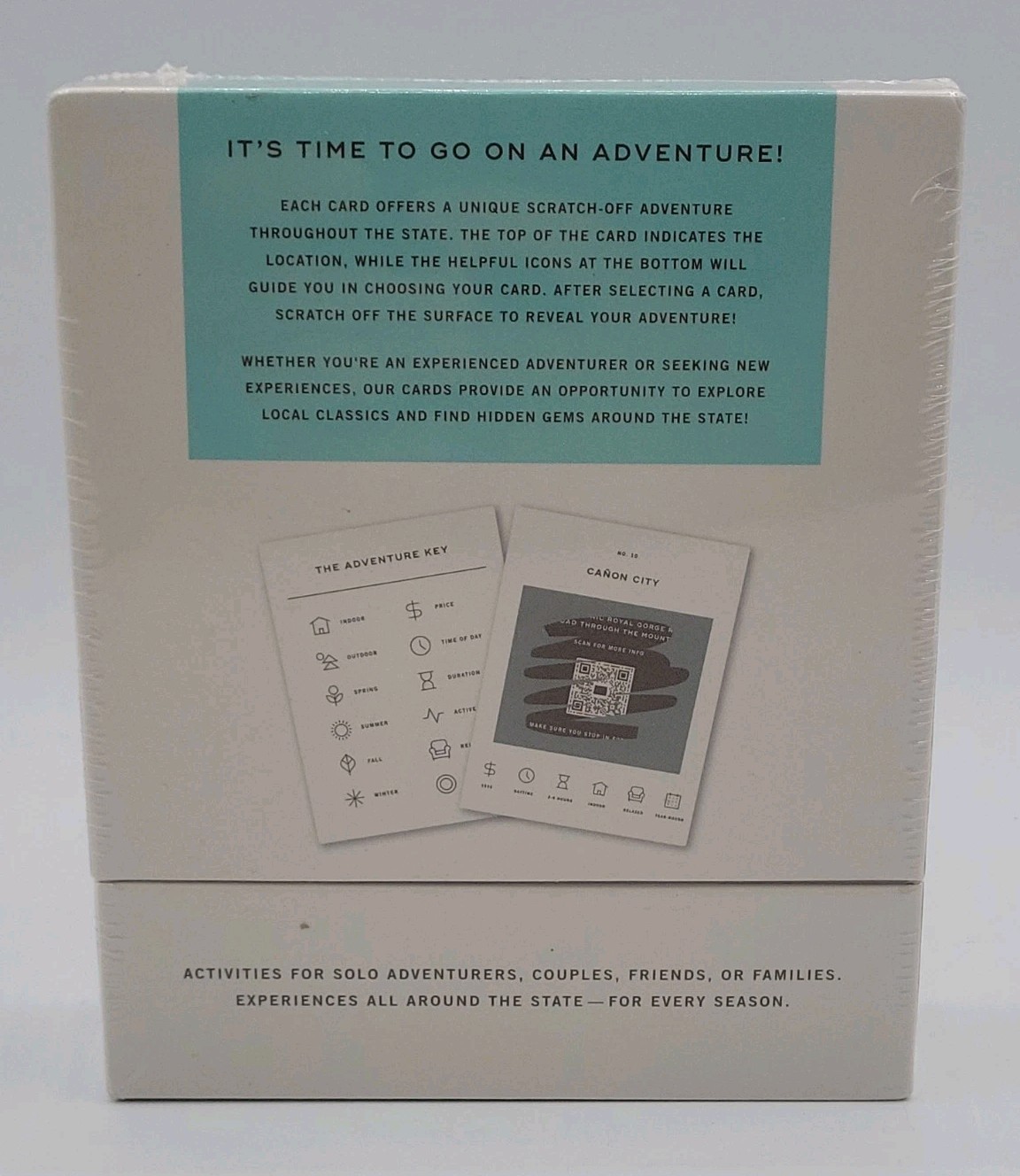 NEW Colorado Bucket List Scratch-Off Cards Outdoor Activities Attractions Game