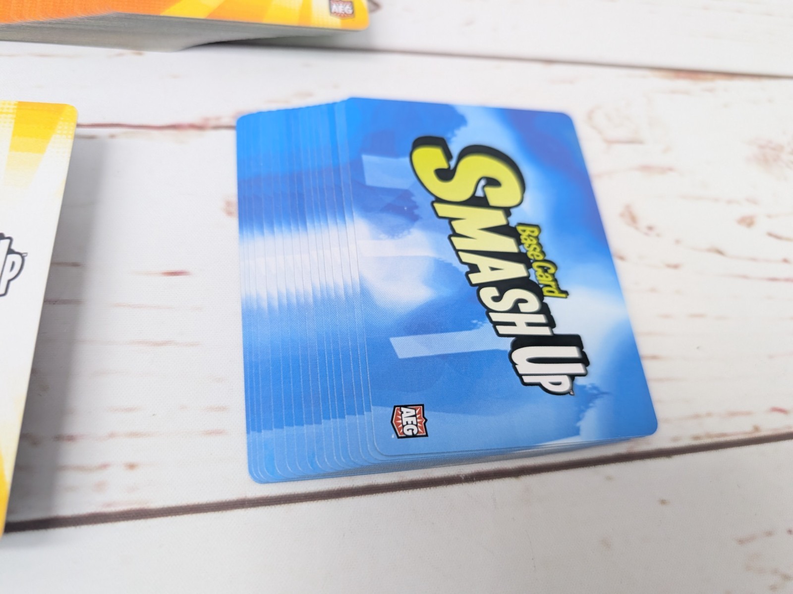 Smash Up Board Game Card Game Original Base Set & Big Geeky Box Contents AEG