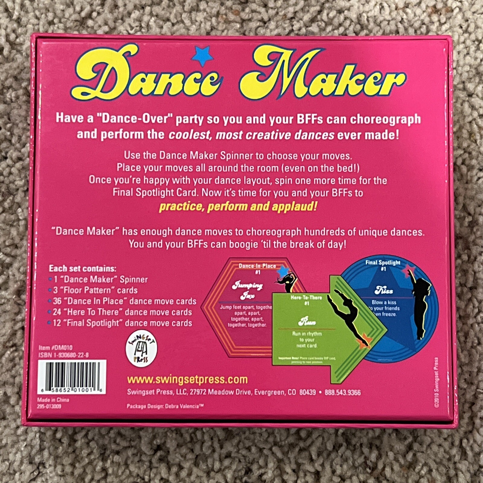 NEW IN ORIGINAL PACKAGE THE PAJAMA PARTY GAME (DANCE MAKER)