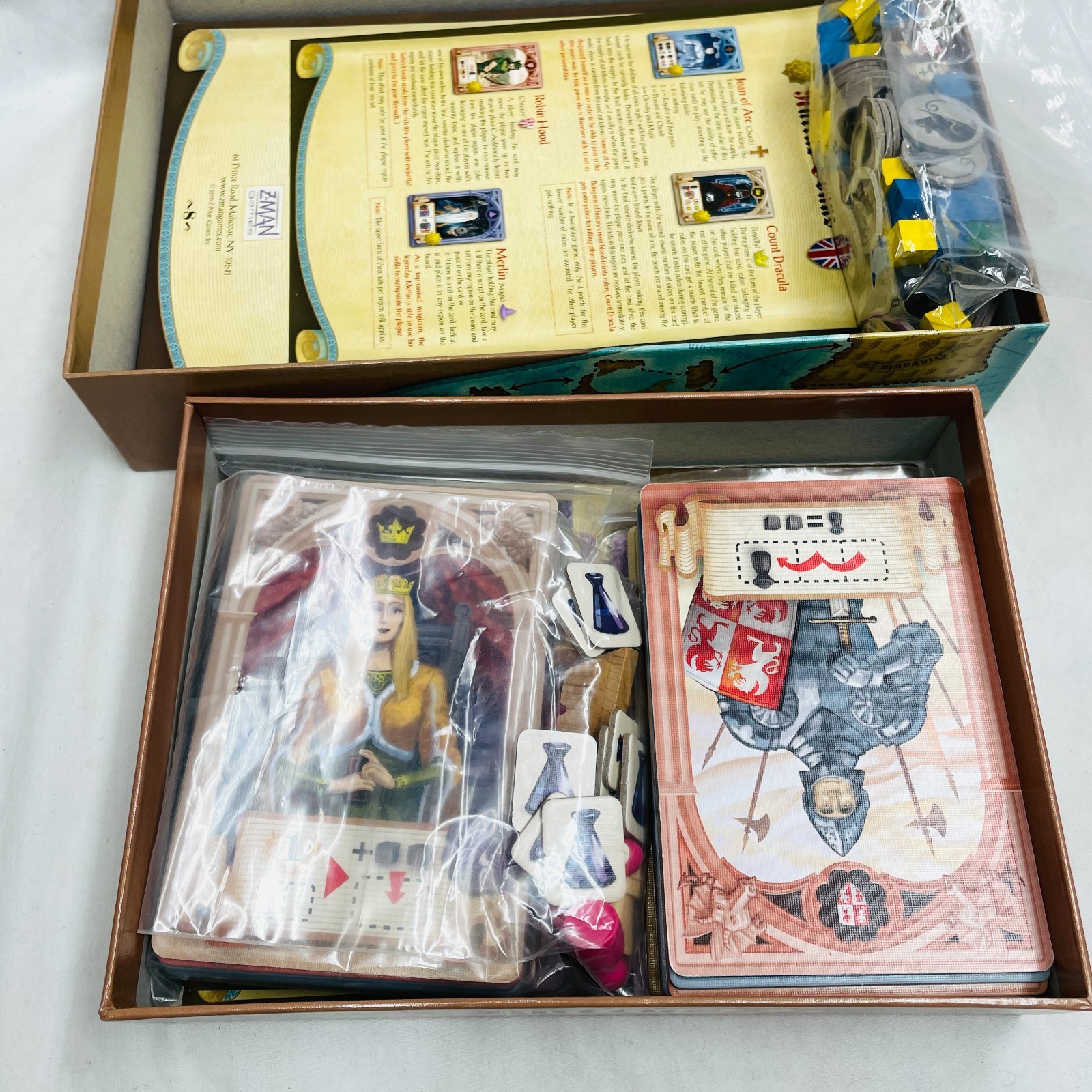 Rattus Board Game +Pied Piper Expansion Z-Man Games 2010 NM/NM