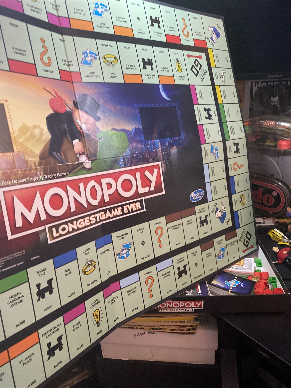 2019 Hasbro: Monopoly- Longest Game Ever Great Condition Complete Rare