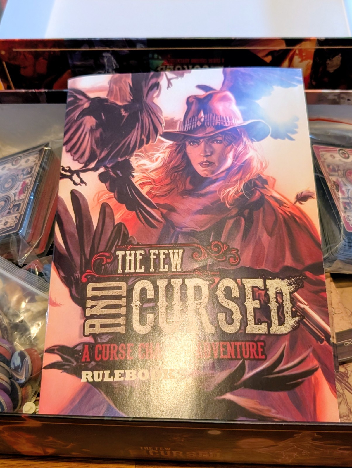 The Few And The Cursed Board Game by Rock Manor Games Based on the Comic Book