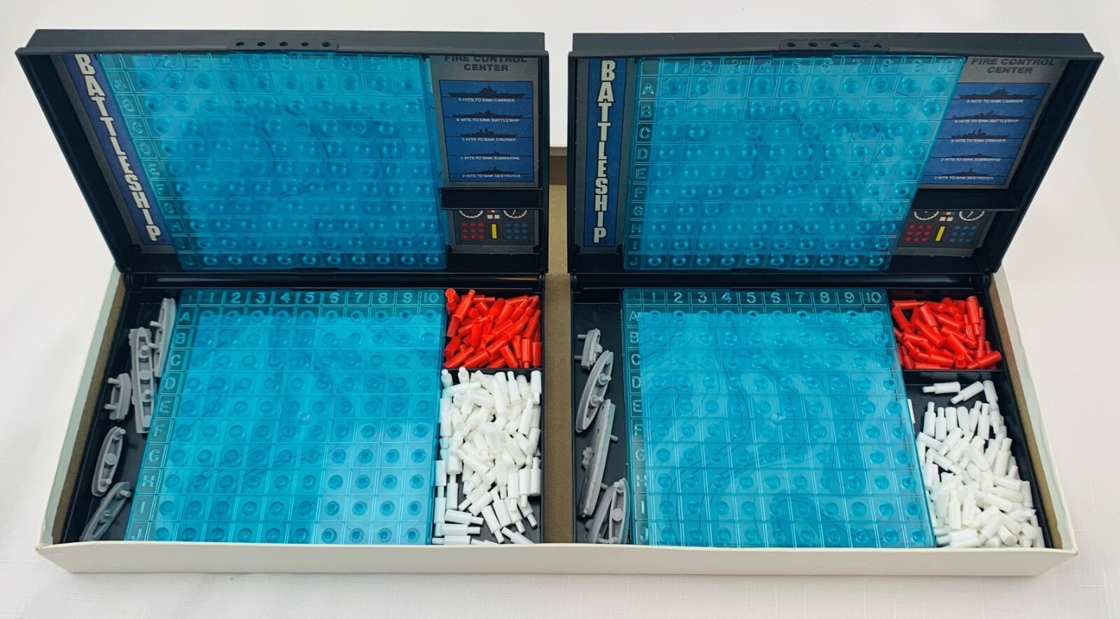 1981 Battleship Game by Milton Bradley Complete in Good Condition FREE SHIPPING