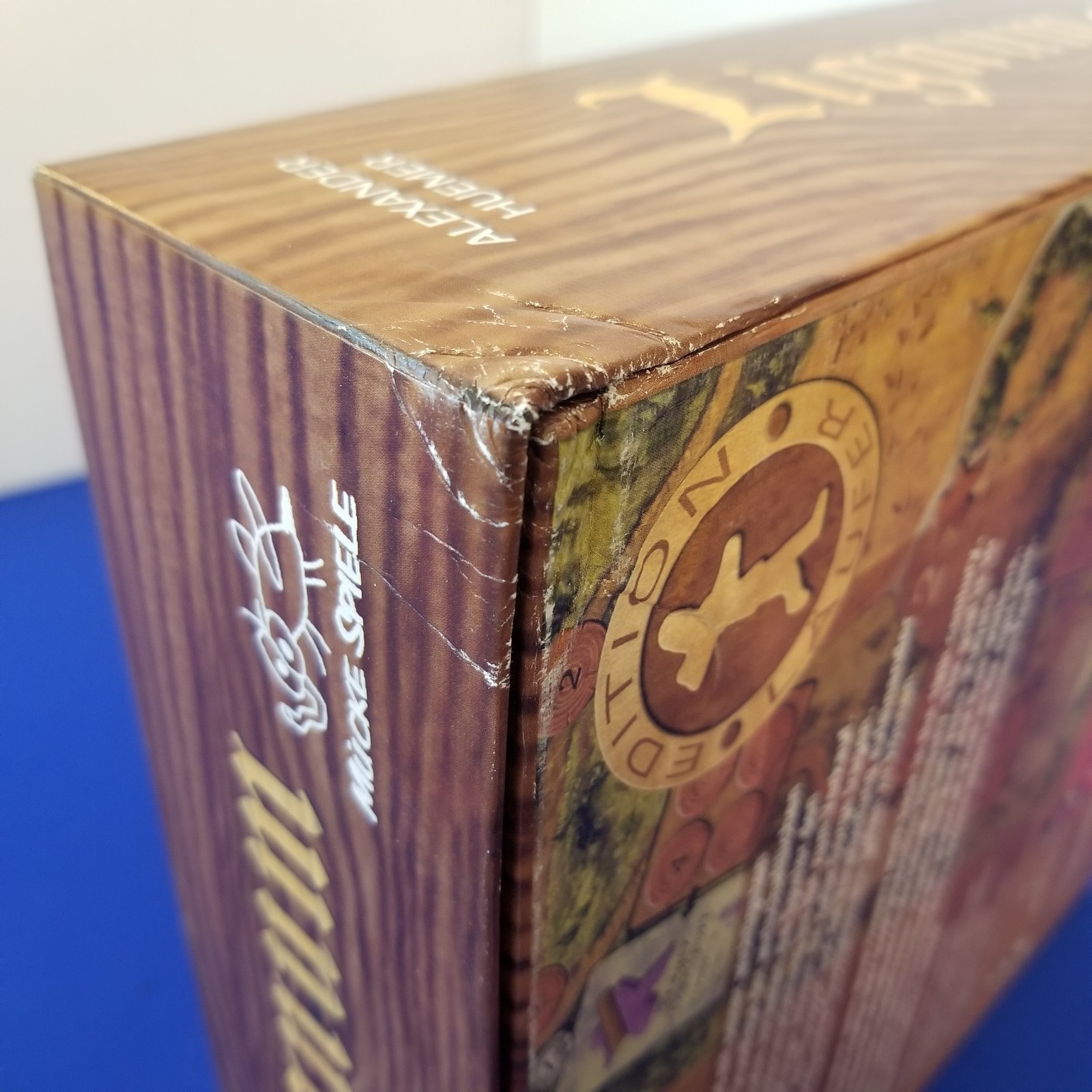 Lignum Board Game English/German 1st Ed. 2015 Complete Mucke Spiele Wood Themed