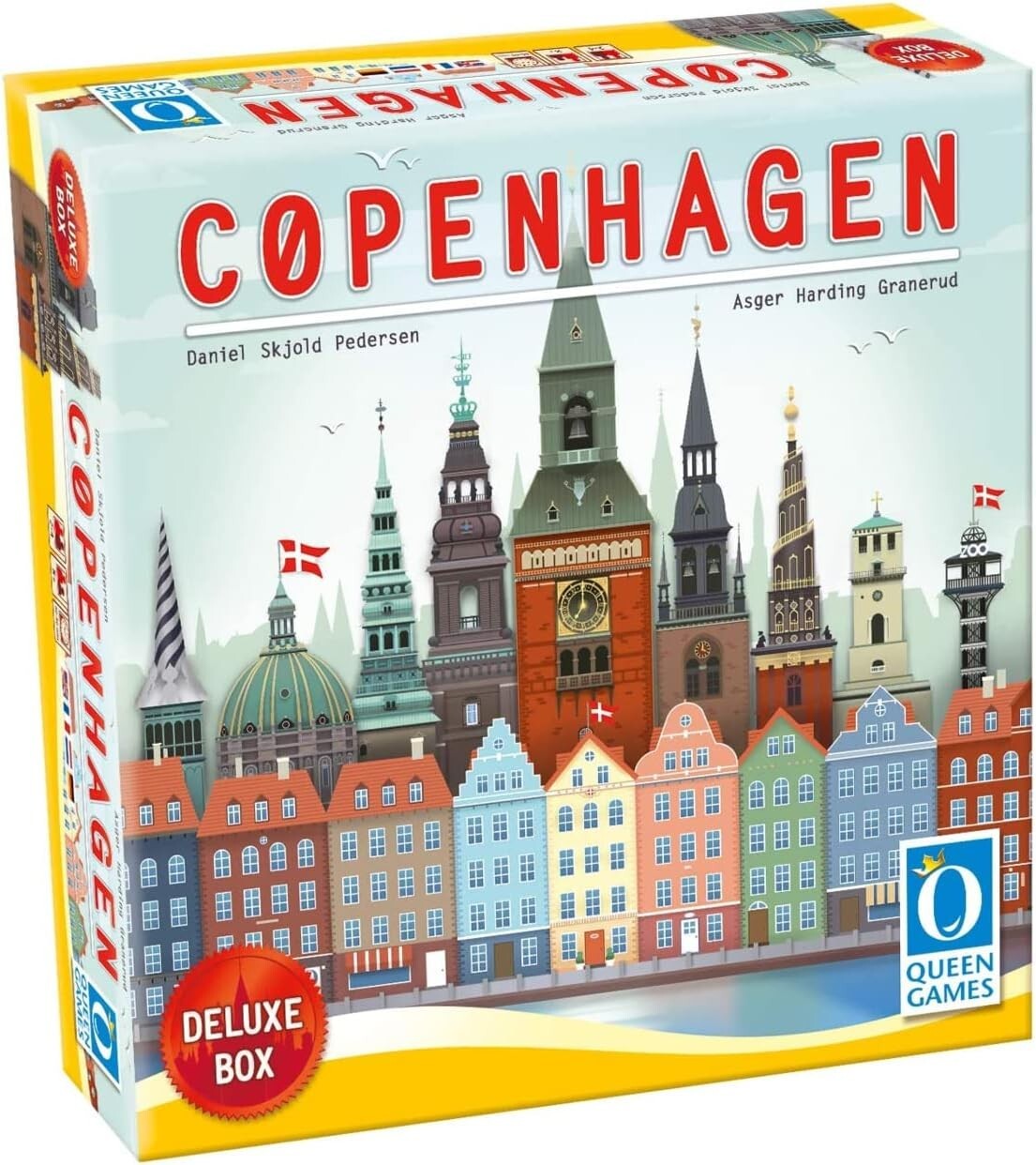 LOT of FOUR (4) – Helsinki + Expansion, Copenhagen Deluxe + Queenie – BRAND NEW