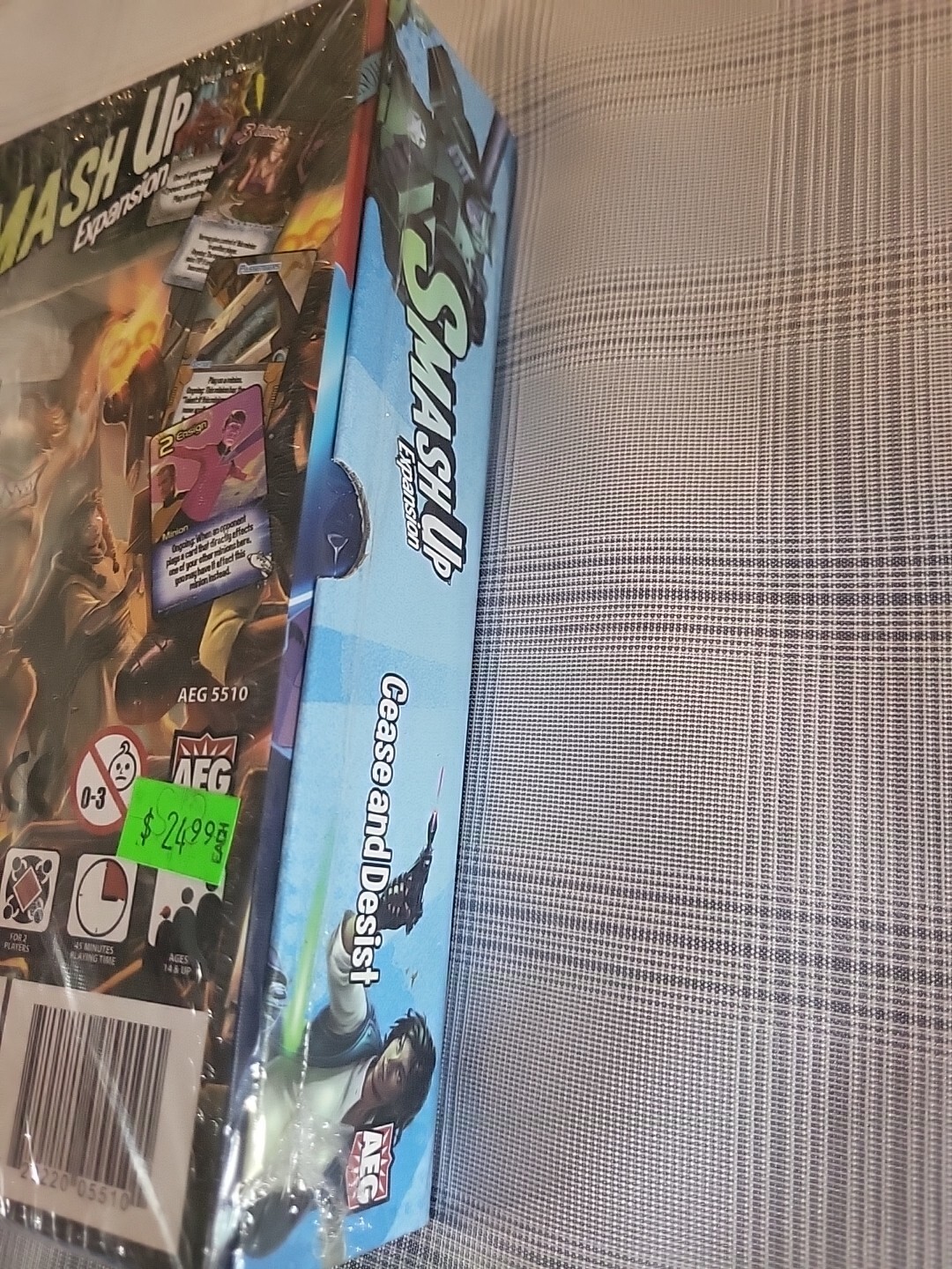 Smash Up: Cease and Desist Expansion Alderac Entertainment Group Front Faded