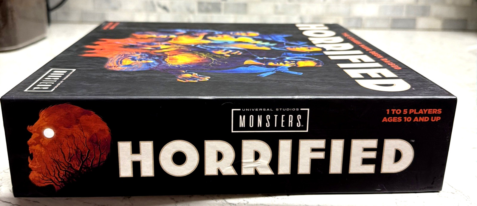 Horrified Universal Monsters Strategy Board Game Complete