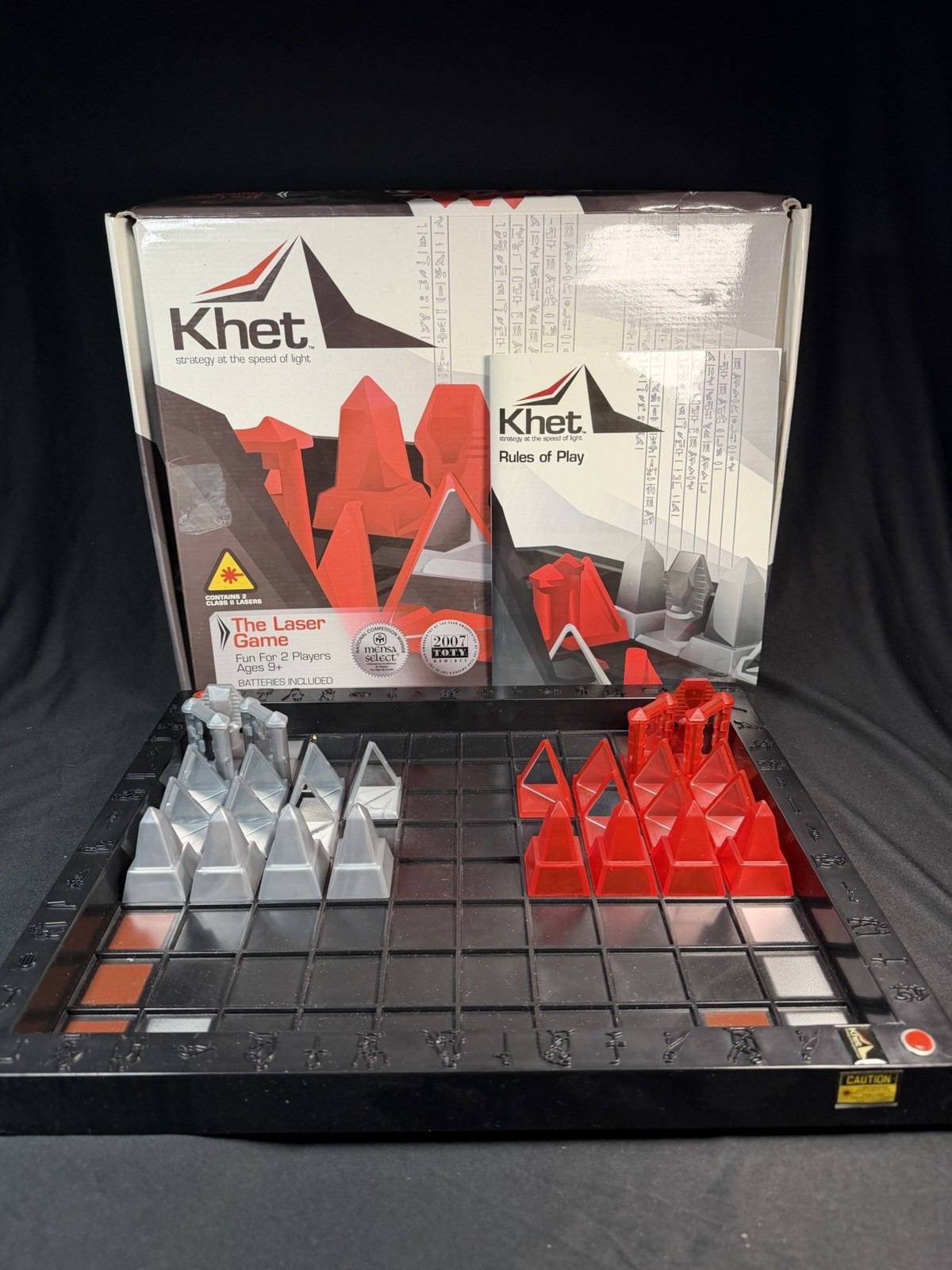 Khet The Laser Game Strategy The Speed of Light Mensa Select Award Winning 2007