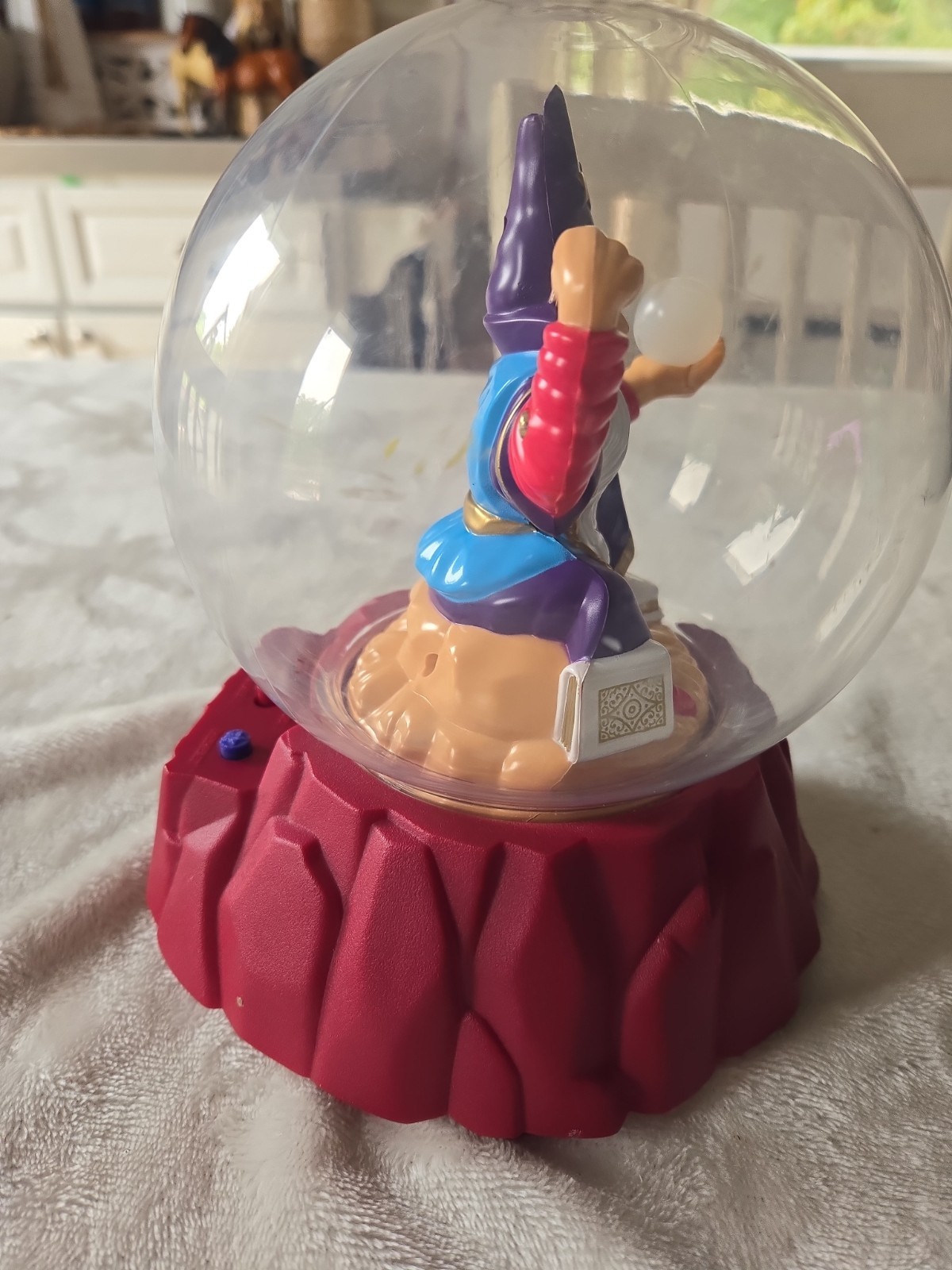 ASK ZANDAR Game Wizard Crystal Ball Only *WORKS!! Fortune Teller Vtg 1992 MB