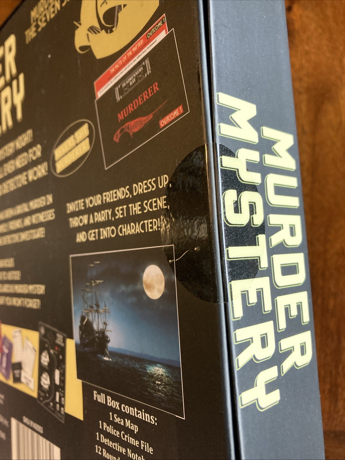 Murder on the Seven Seas – Murder Mystery Board Game Up to 13 players 12+ Years