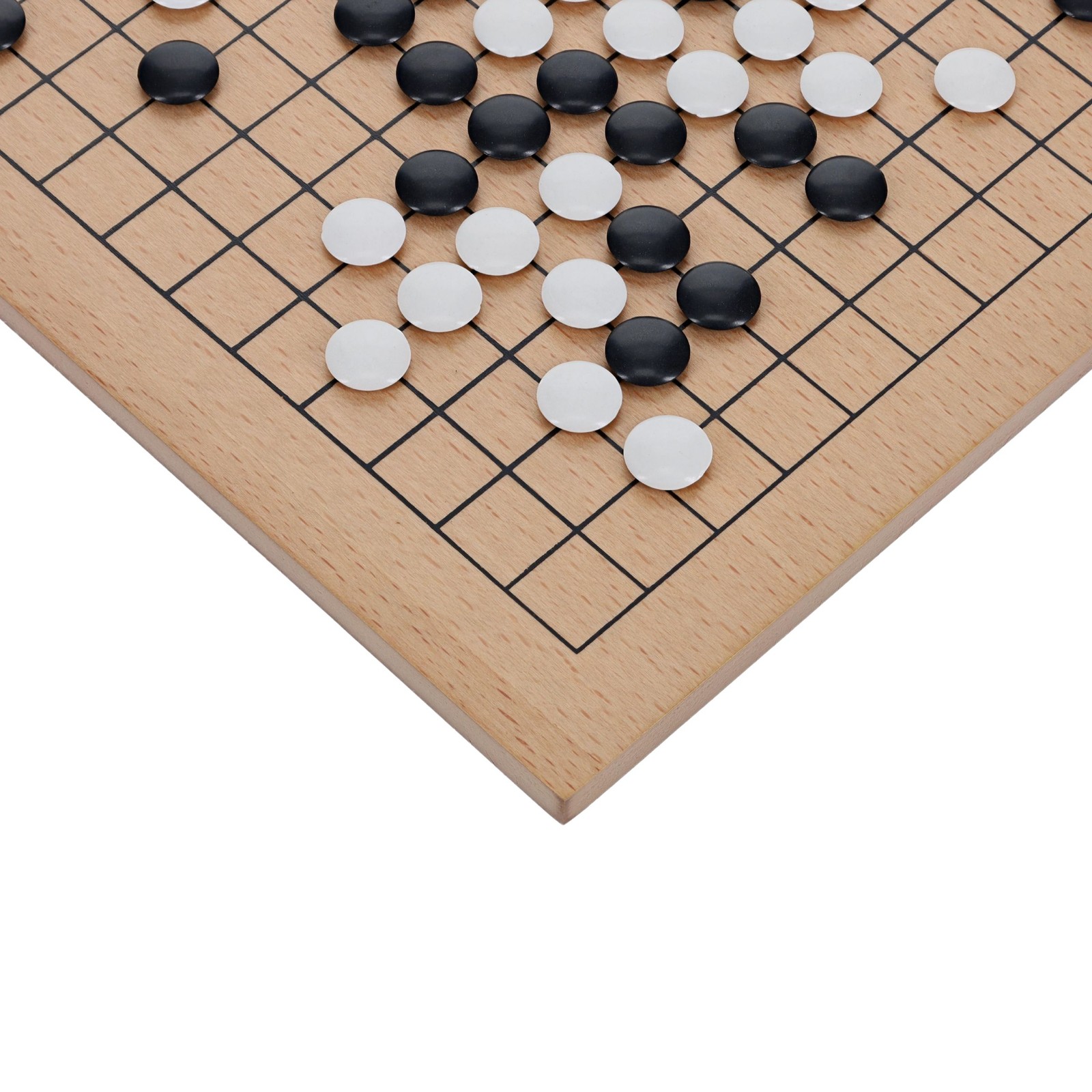 WE Games Wooden GO Game – Beginner Set – 12 Inch Board