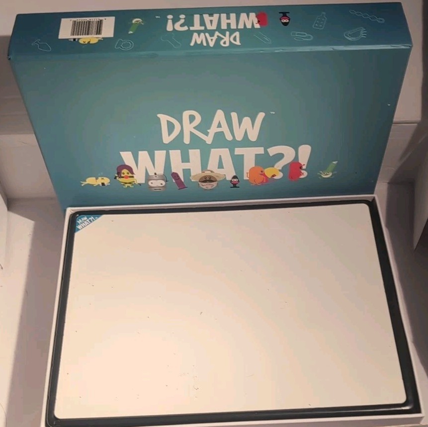 Draw What?! Adult Party Board Game ADULT CONTENT Humor RARE 2015 COMPLETE