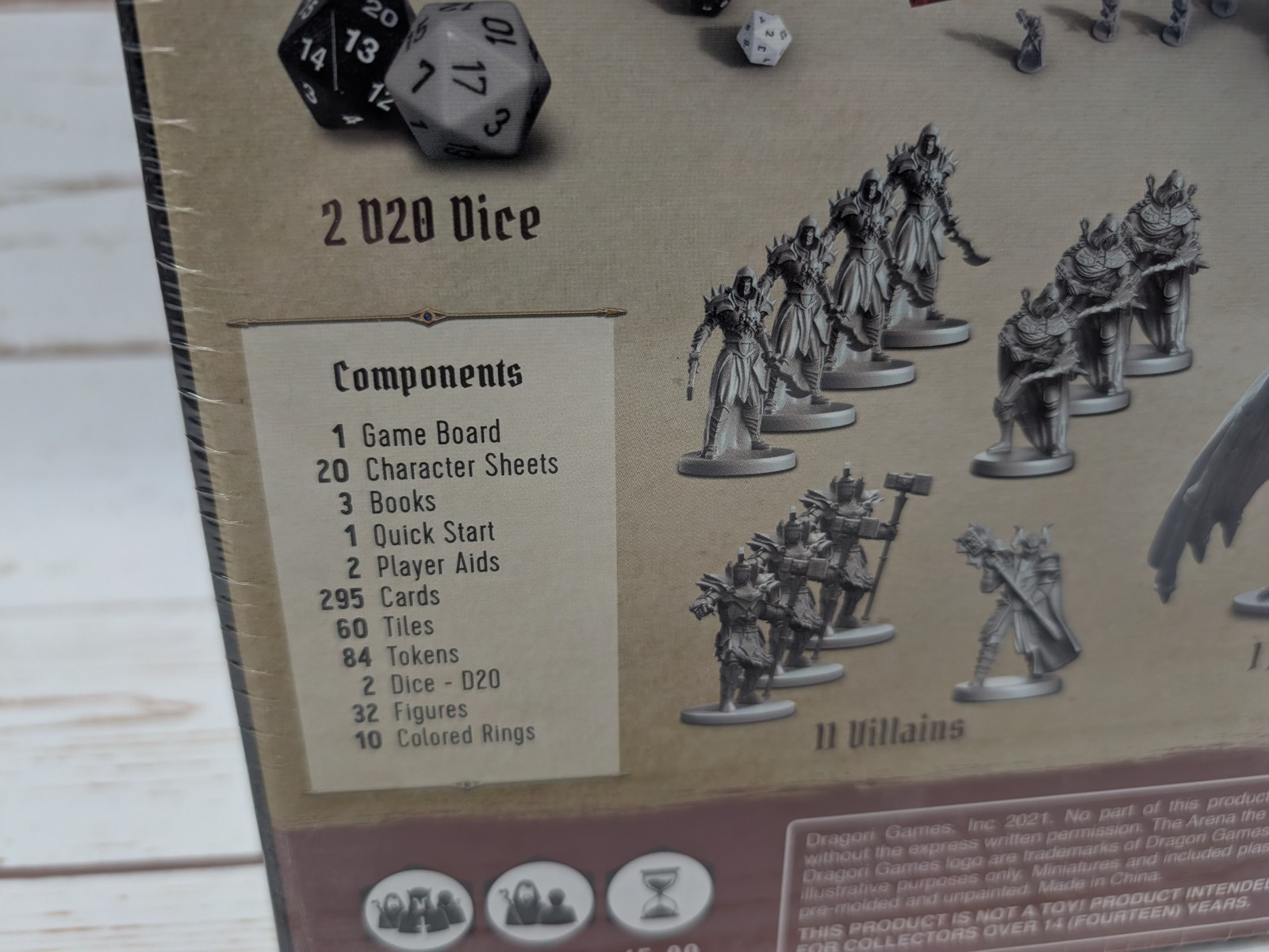 Arena The Contest Board Game NIS Dragori Games Fantasy Tactical Combat