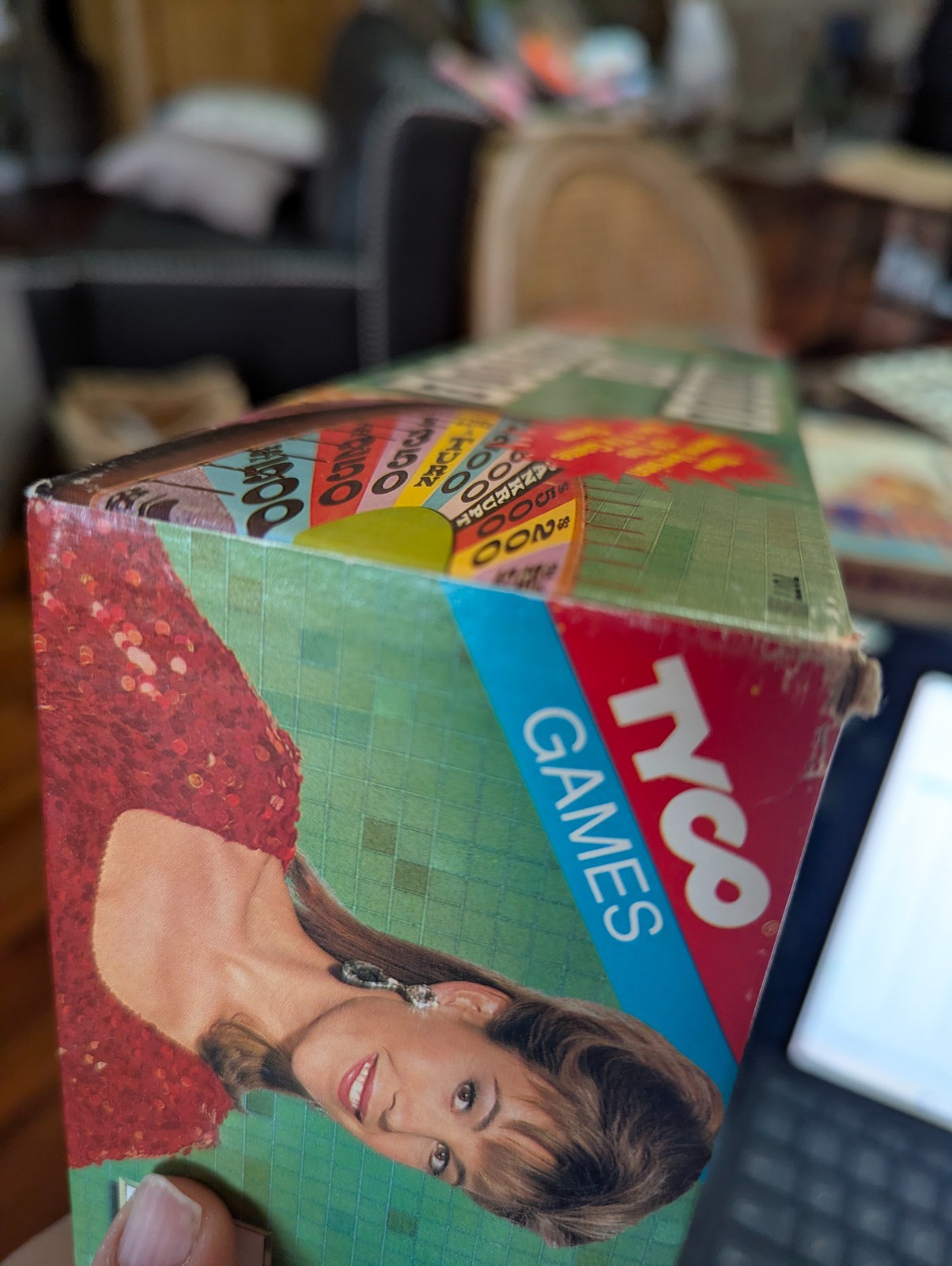 WHEEL OF FORTUNE Board Game Tyco Games 100% COMPLETE 1992