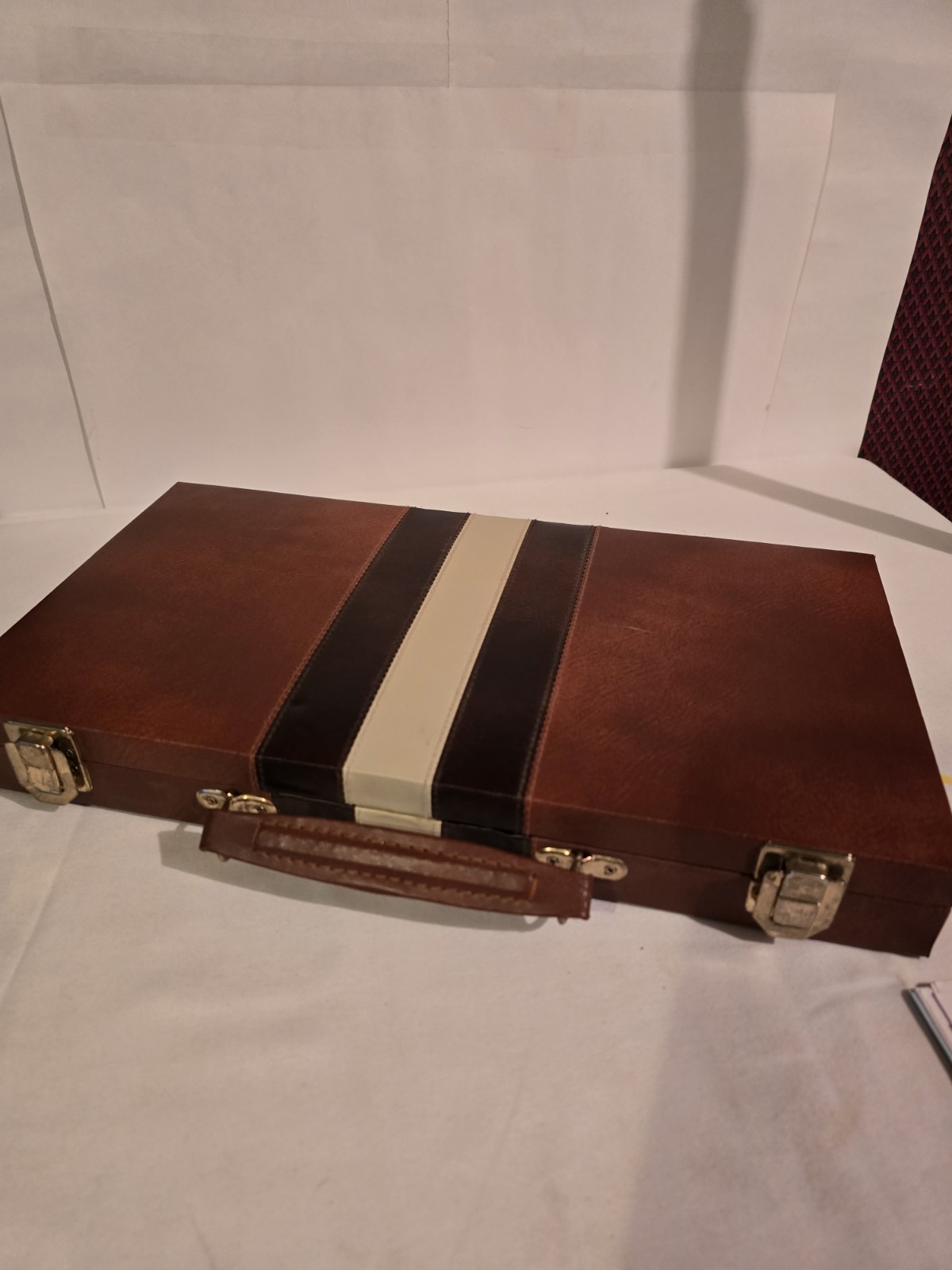 Cardinal Vintage Rummy-O Rummikub Game with Faux Leather Carrying Case Good Cond
