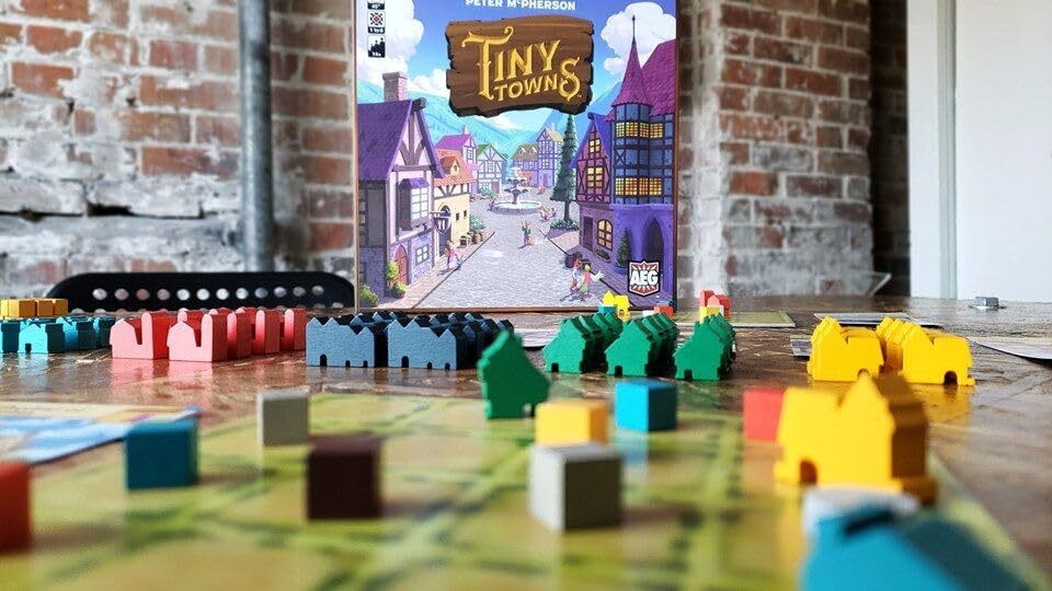 You Are the Mayor Award Winning Tabletop Game for Multi Color Spatial Puzzle