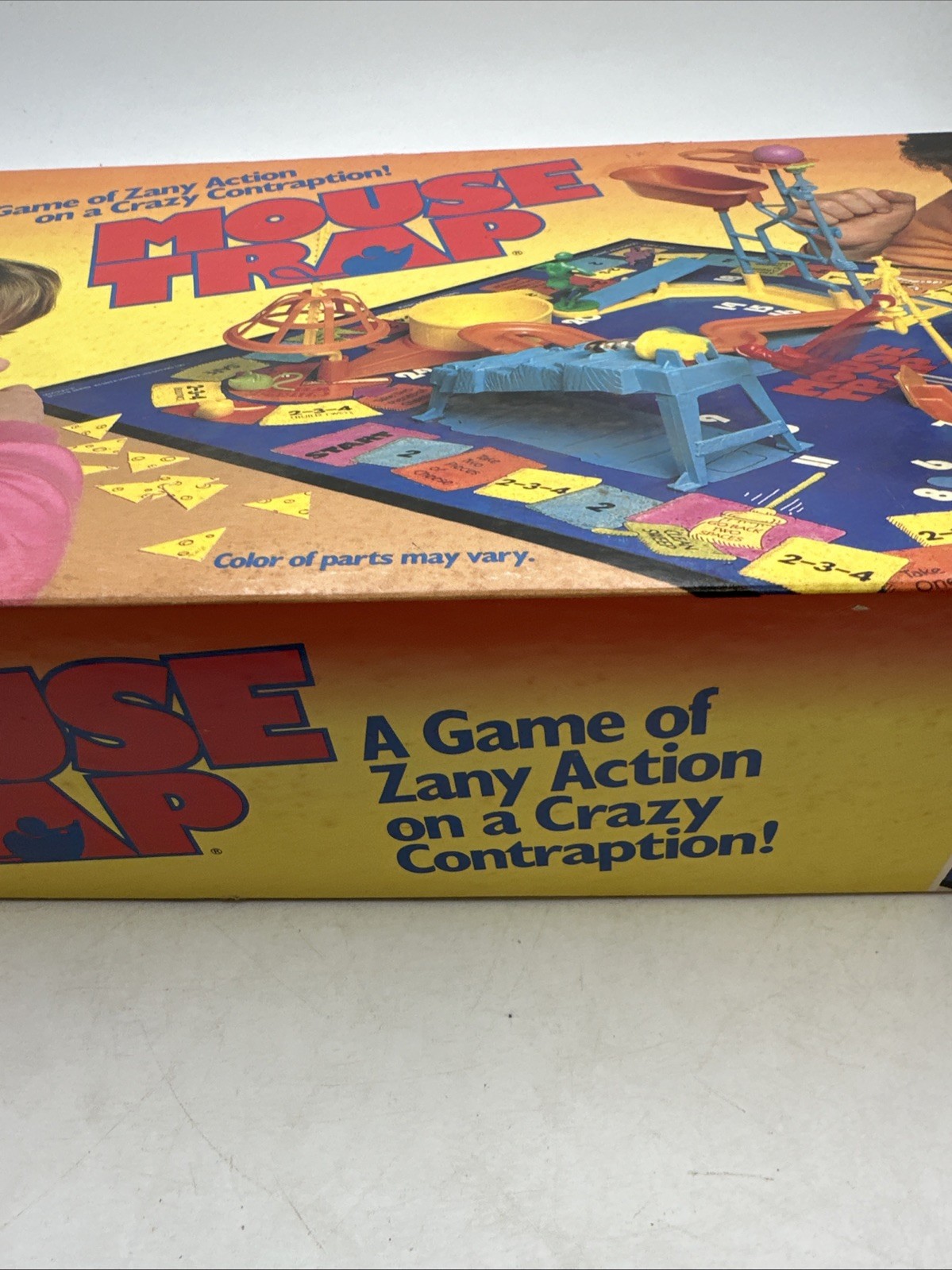 Vntg MOUSE TRAP Board Game by Milton Bradley 1986 Untested READ Description