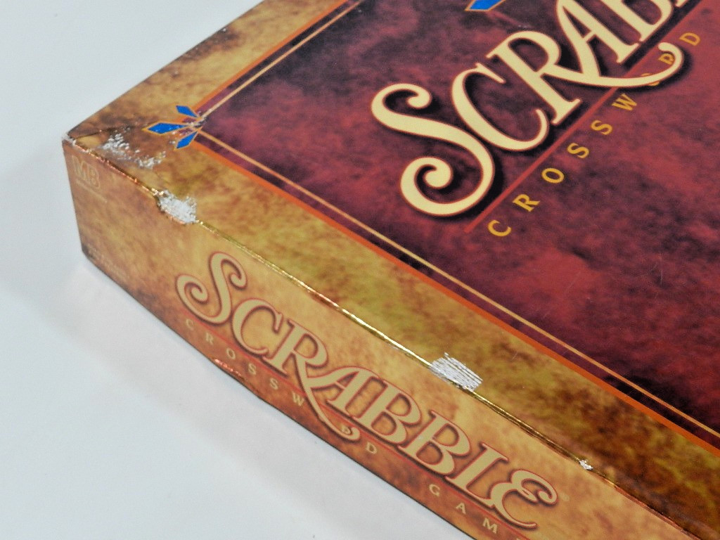 Scrabble 50th Anniversary Collectors Edition Crossword Board Game New