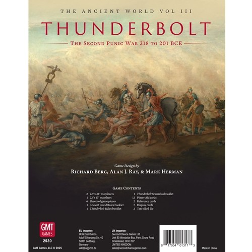 Thunderbolt: The Ancient World Vol. III – 218-208 B.C. Ziplock Edition by GMT