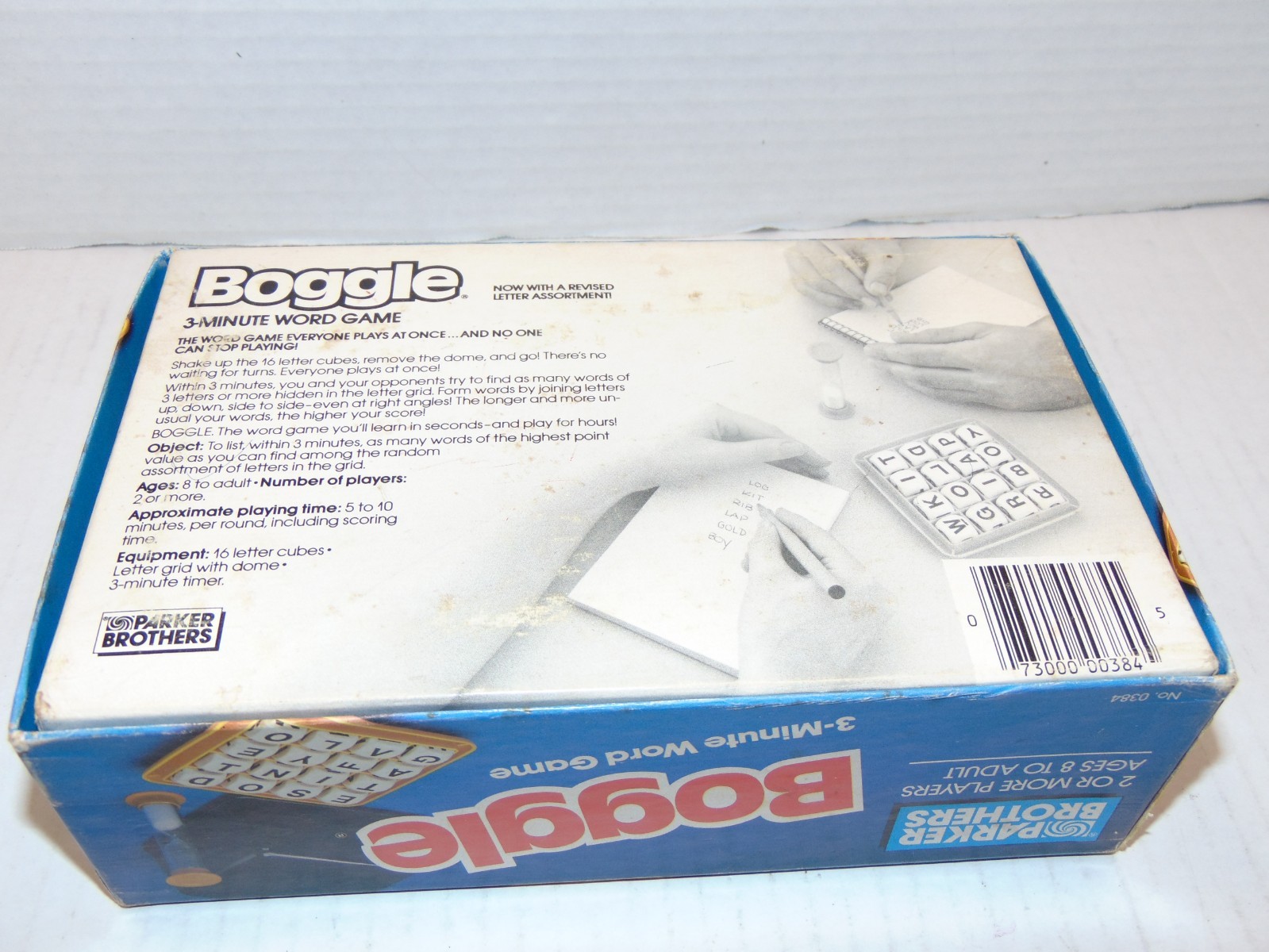 Boggle Word Game Parker Brothers 1987 COMPLETE 100%; IN GREAT CONDITION 10/10;