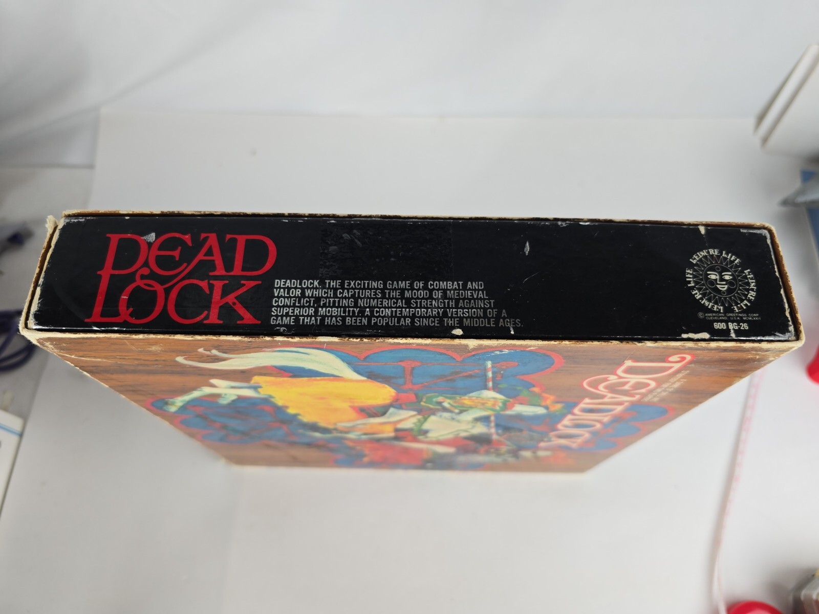 Dead Lock Board Game 1972 Leisure Life American Greetings Complete (K1)