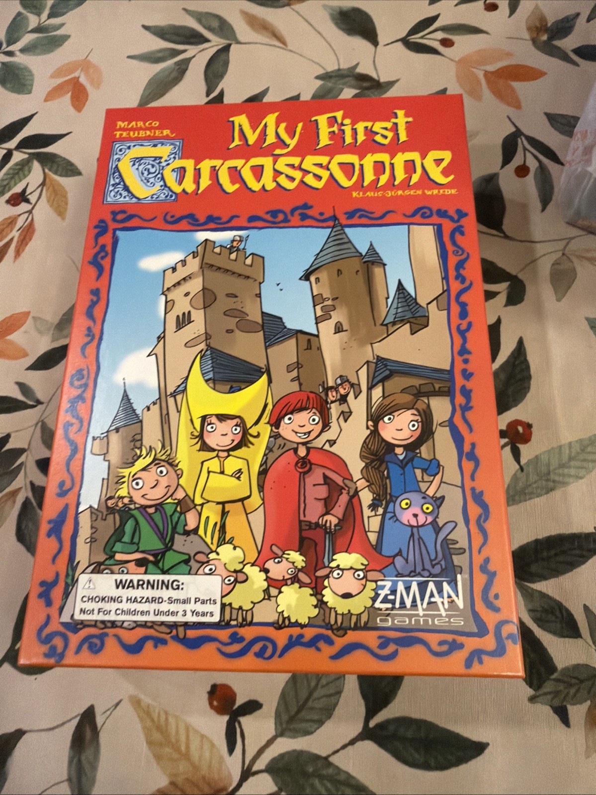 Z-Man Games My First Carcassonne Board Game Medieval 2 Players Ages 4+
