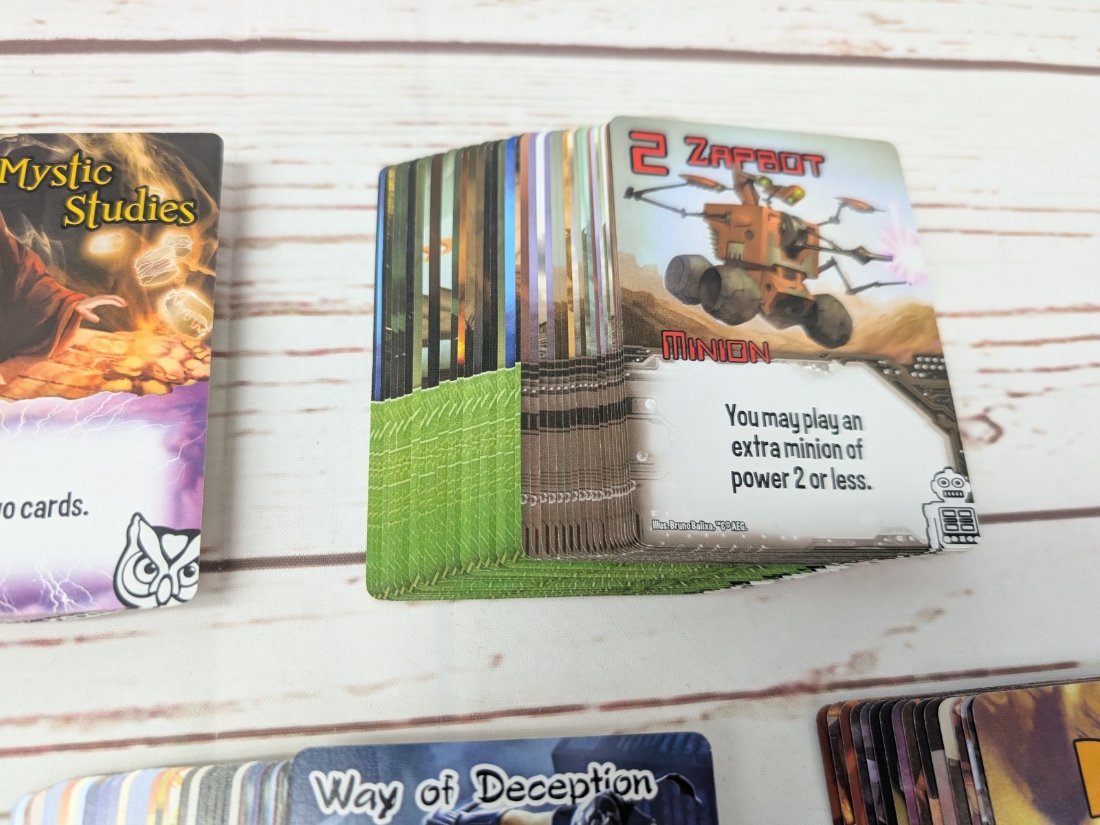 Smash Up Board Game Card Game Original Base Set & Big Geeky Box Contents AEG