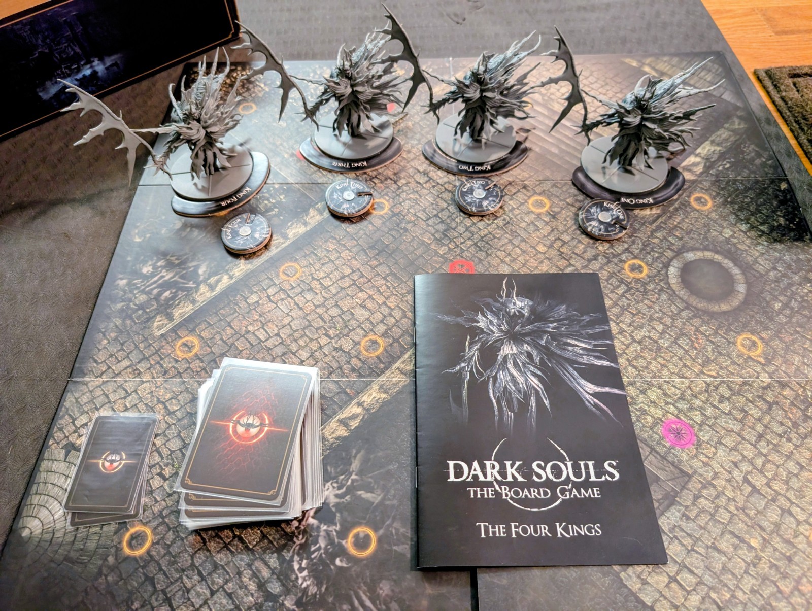 Dark Souls The Board Game Kickstarter Exclusive Four Kings Expansion Sleeved