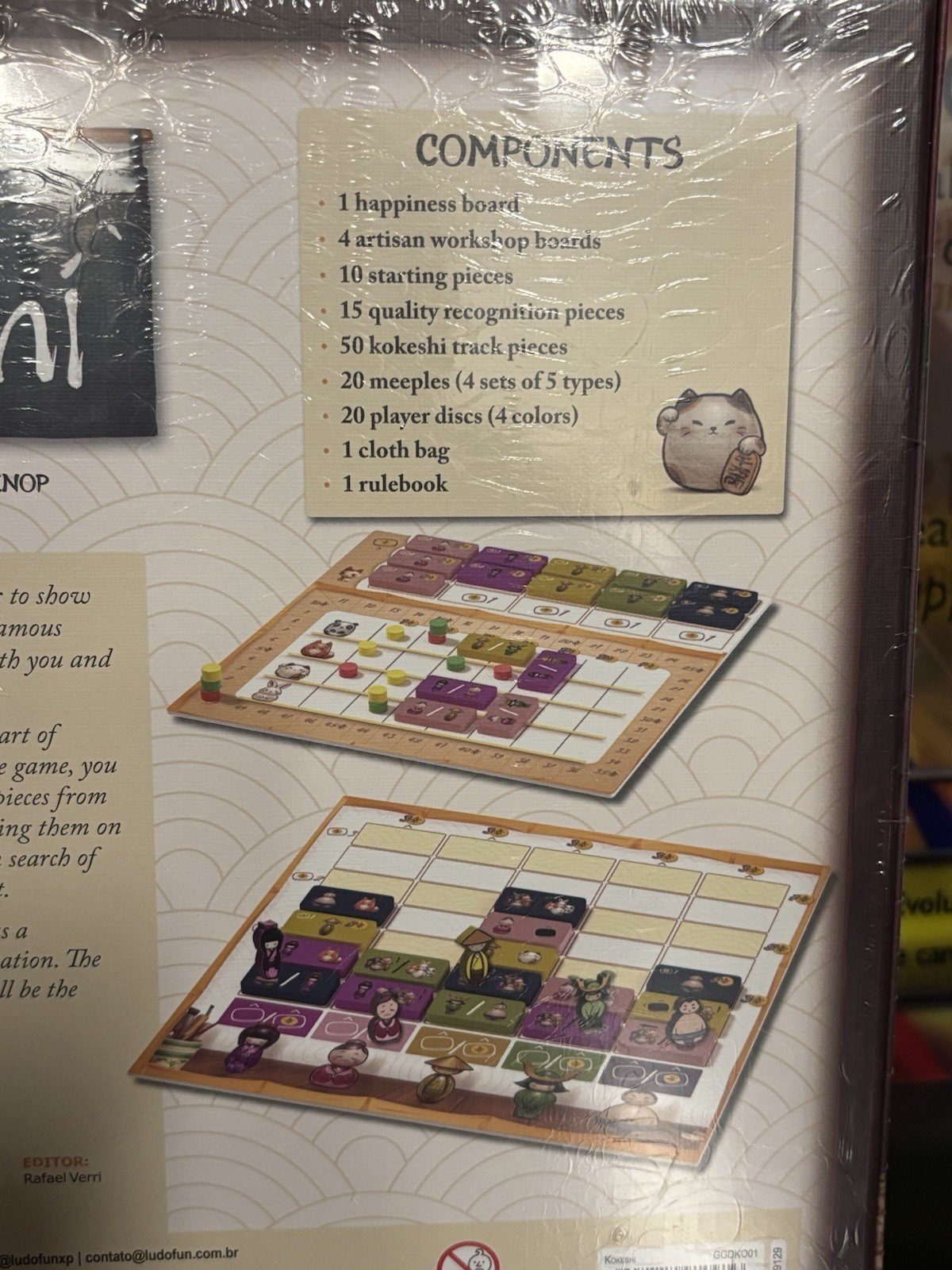New Kokeshi Board Game Family Night Grand Gamers Guild Ludofun