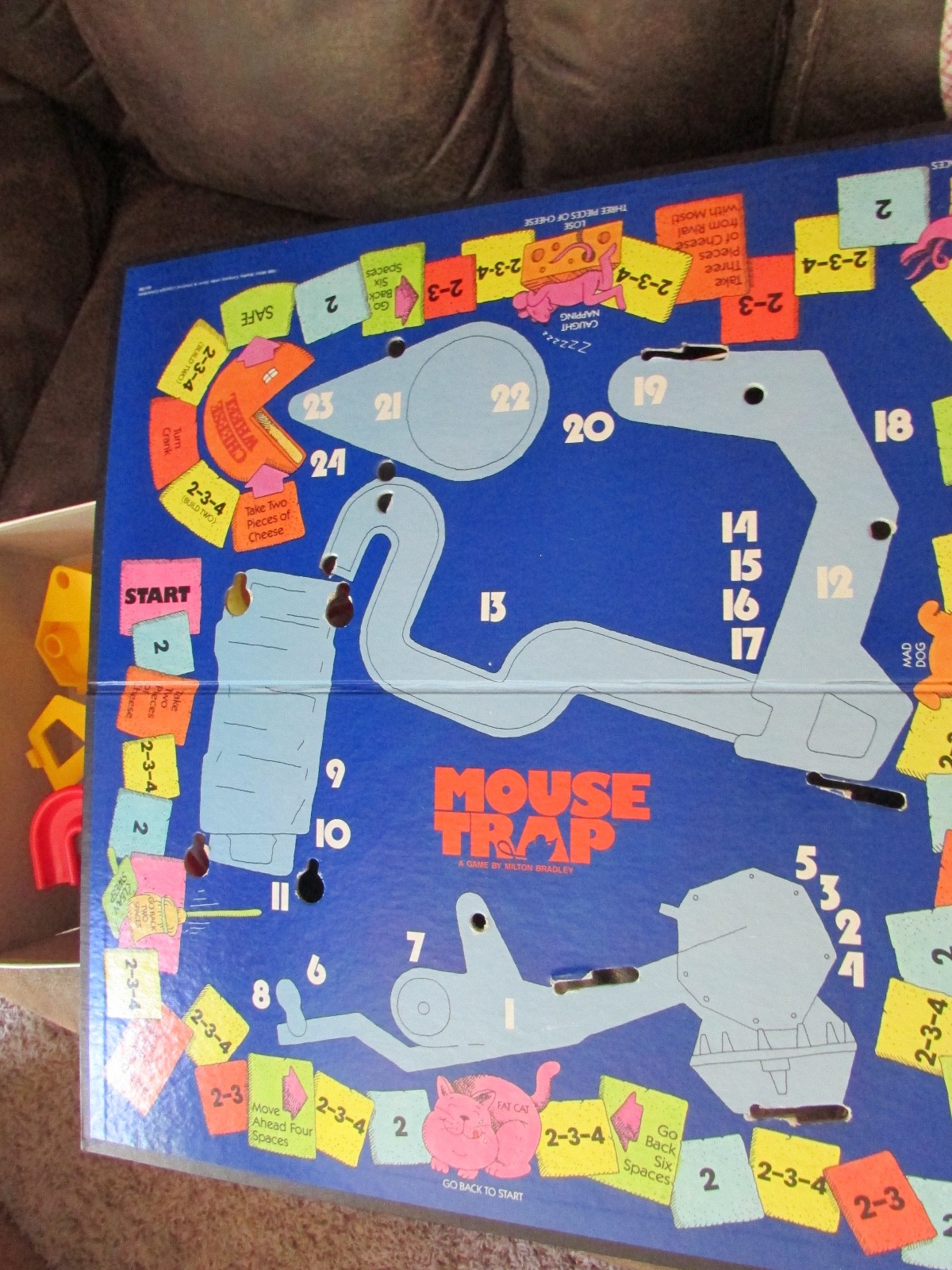 Vintage 1986 – Mouse Trap Board Game by Milton Bradley 1980’s