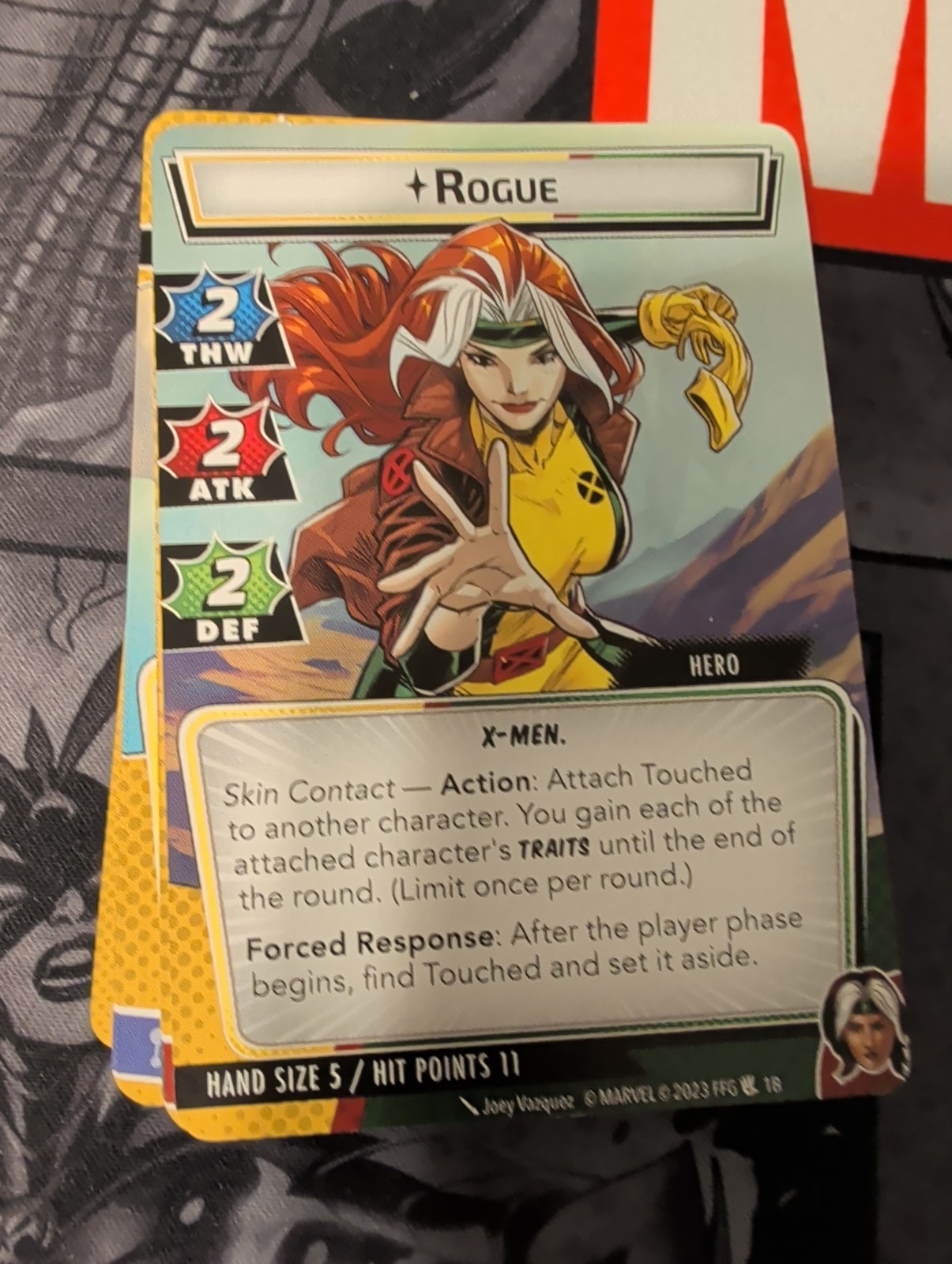 Marvel Champions LCG – Rogue Hero Cards ONLY