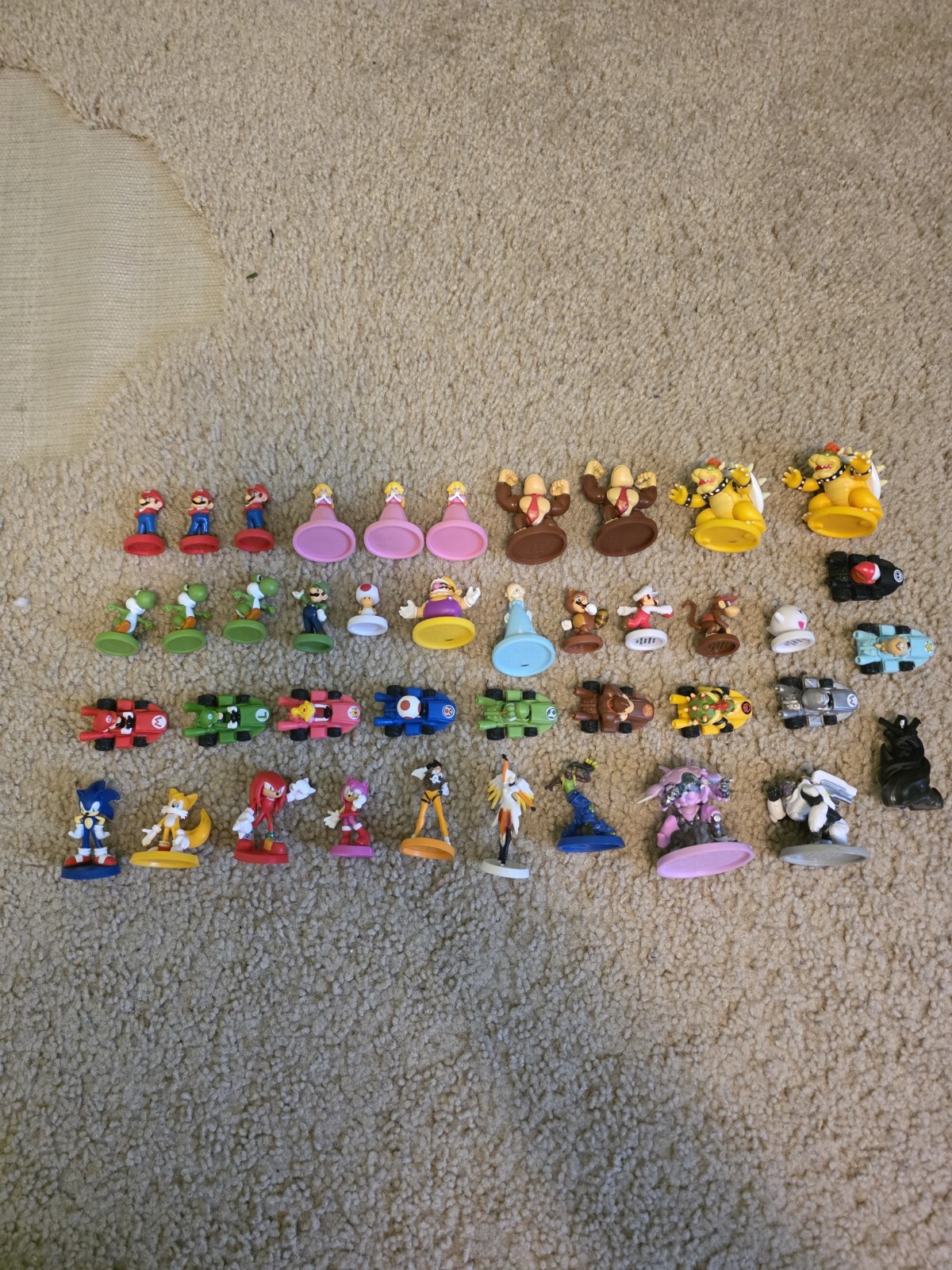 Hasbro Monopoly Gamer Mario, Mario Kart, Sonic, Overwatch Loose Complete