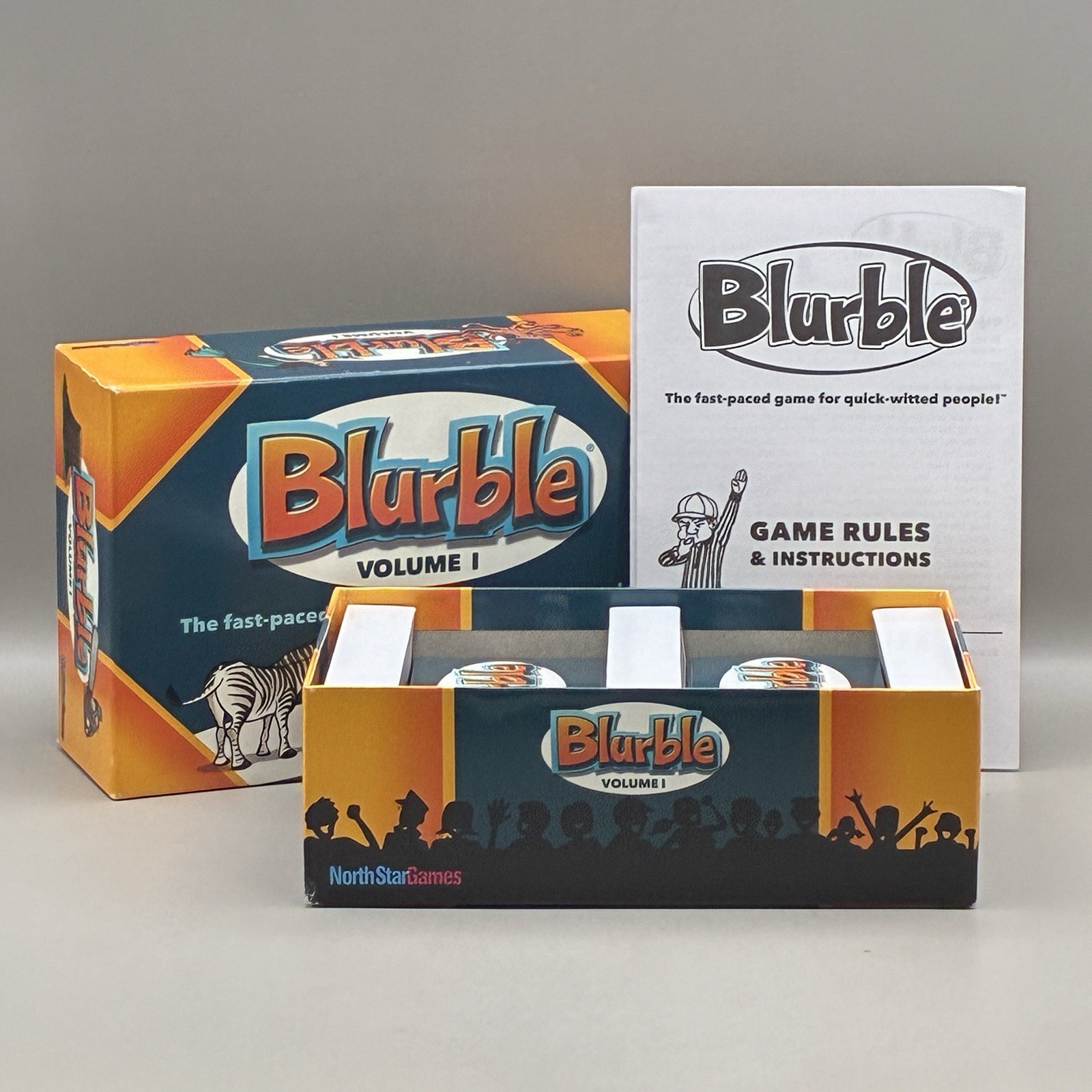 Blurble Volume 1 Card Game For Quick Witted People 2016 Bernard North Star Games