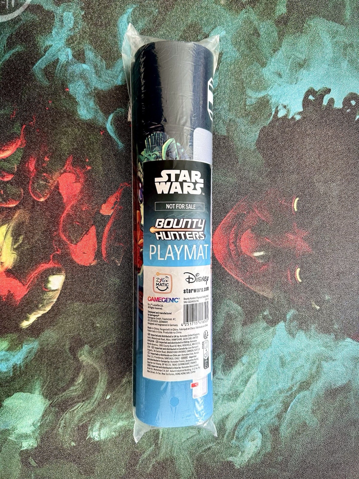 New Sealed – Zygomatic Board Game Star Wars Bounty Hunters Playmat