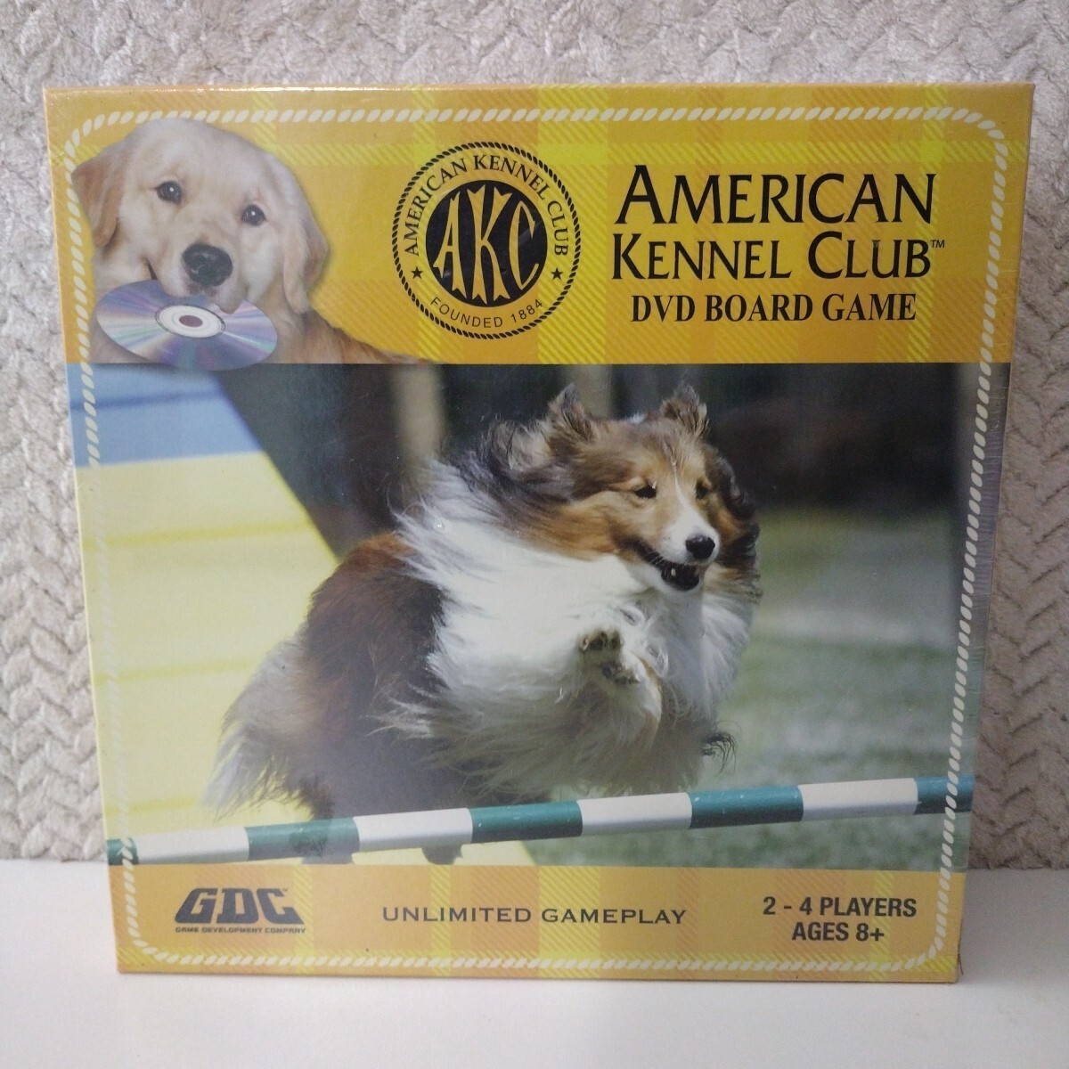 American Kennel Club DVD Board Game New Factory Sealed Dogs