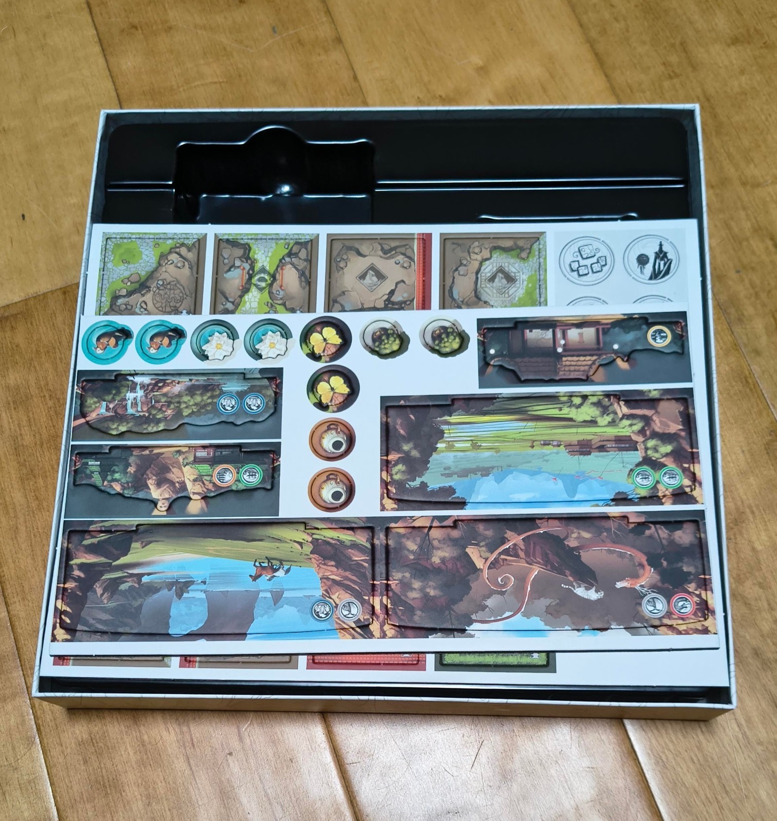 Tang Garden Board Game w/Golden Age Expansion + Wayfarer Kickstarter Exclusive