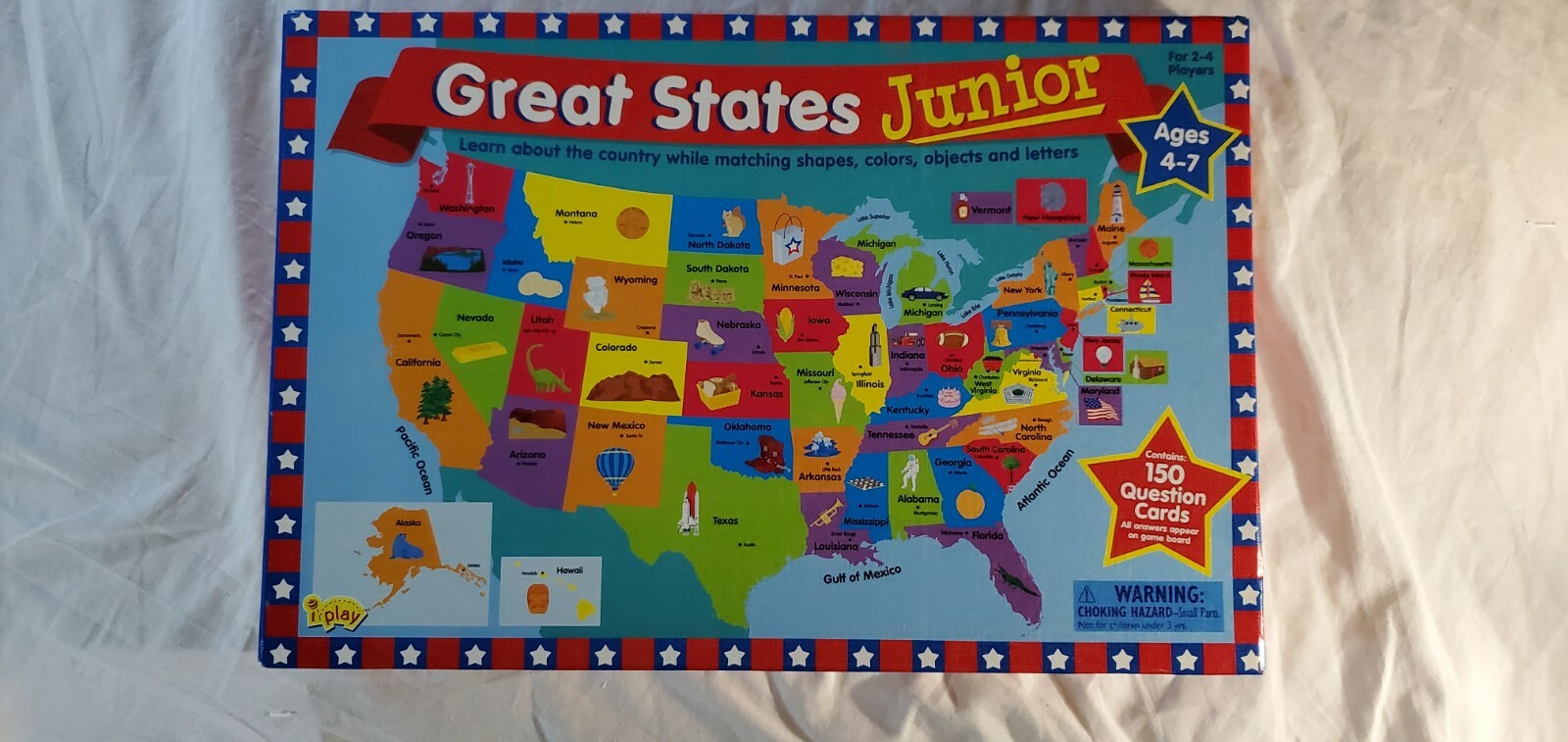 Great States Junior Board Game International Playthings –