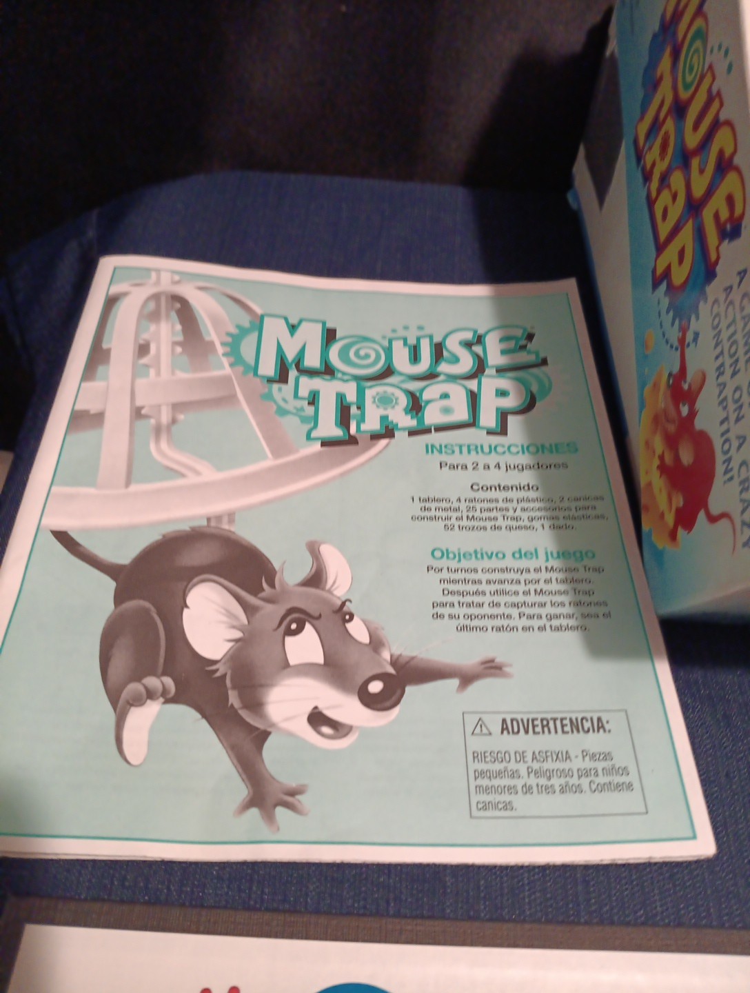VINTAGE Mouse Trap Milton Bradley 1994 Classic Board Game Kids Family 1Mouse MIA