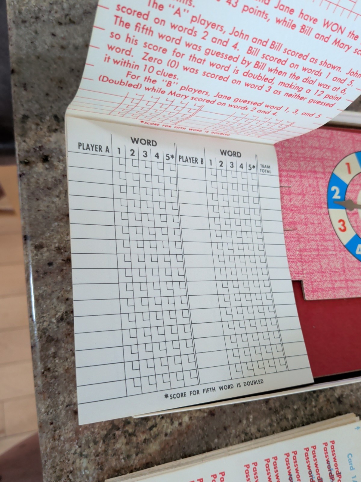 1962 PASSWORD Volume Two BOARD GAME Milton Bradley 4260 Complete
